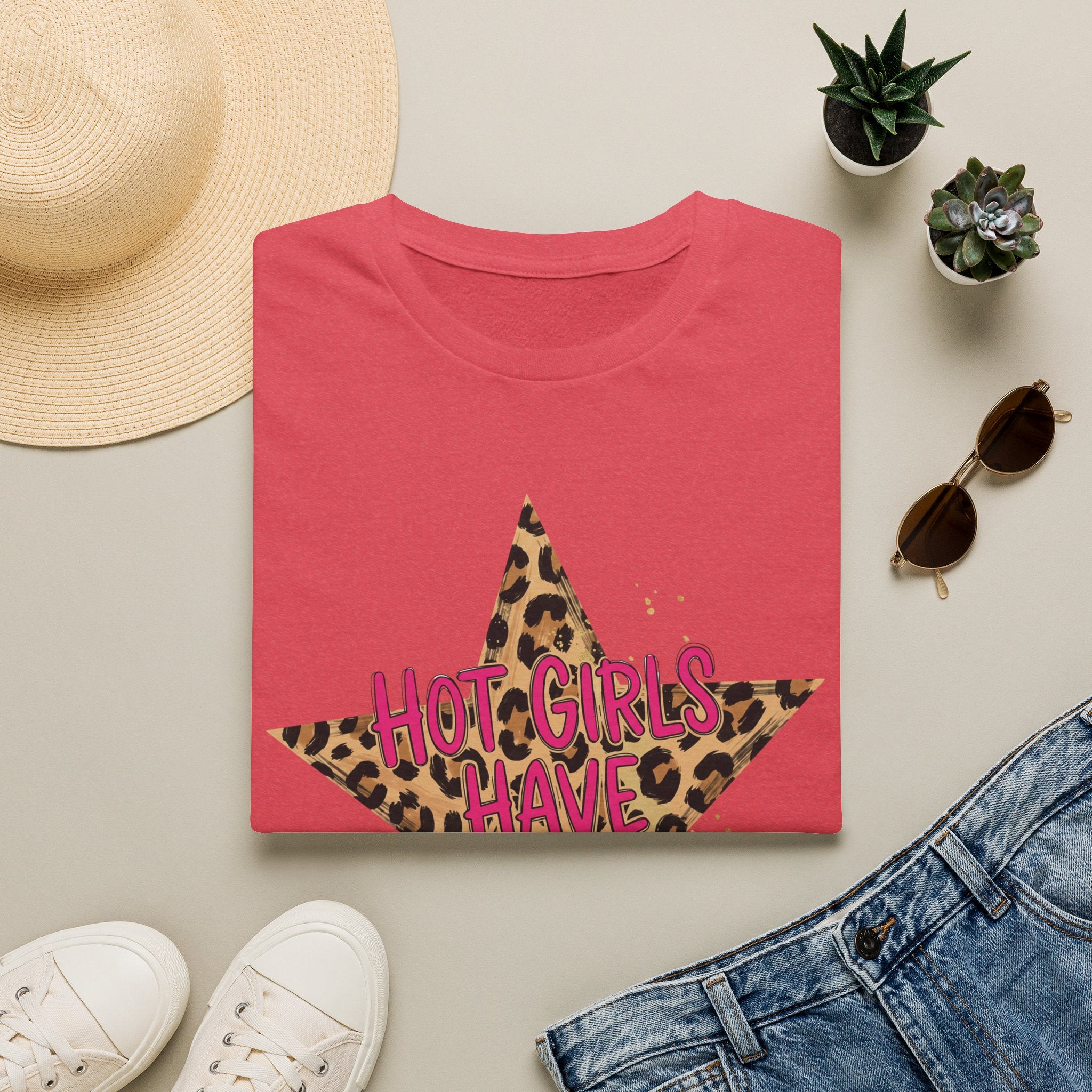 Hot Girls Have Anxiety Tee- Gildan