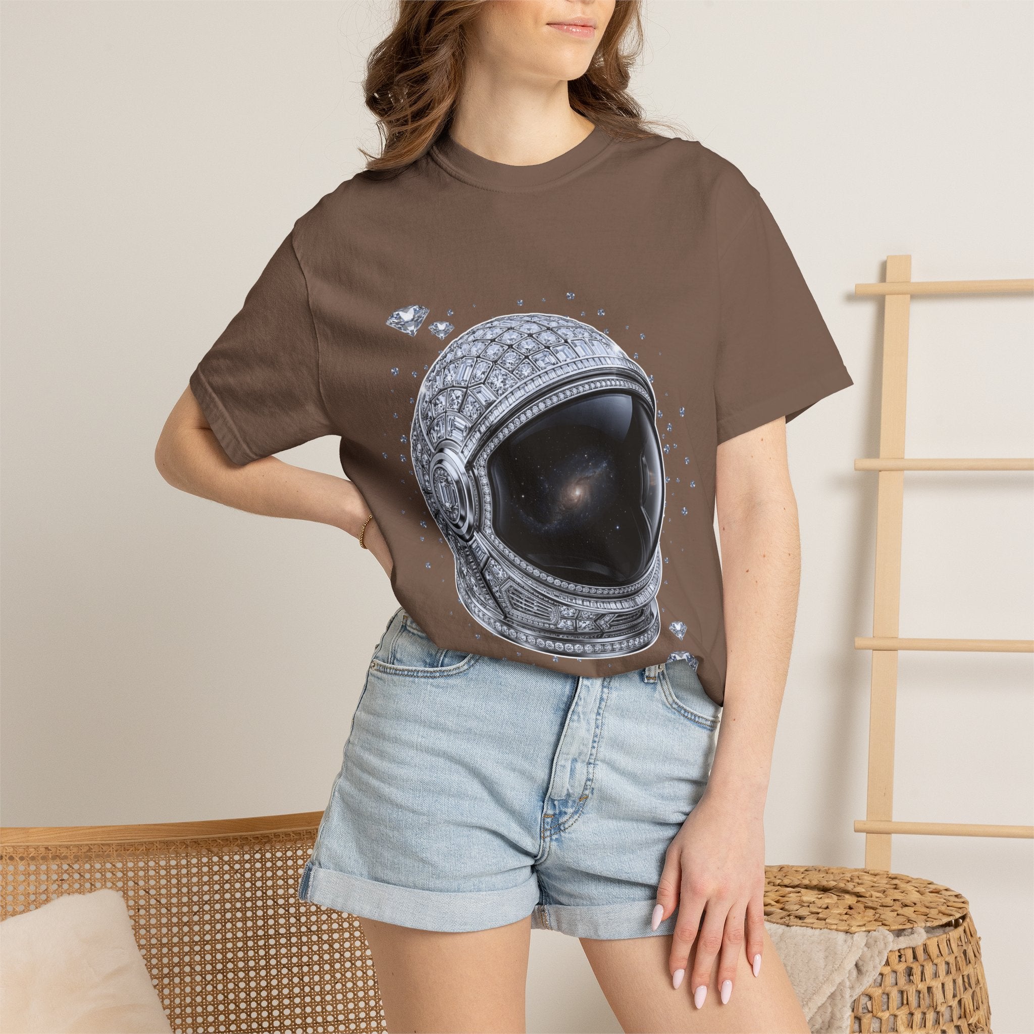 Sparkle Astronaut Tee - Comfort Colors