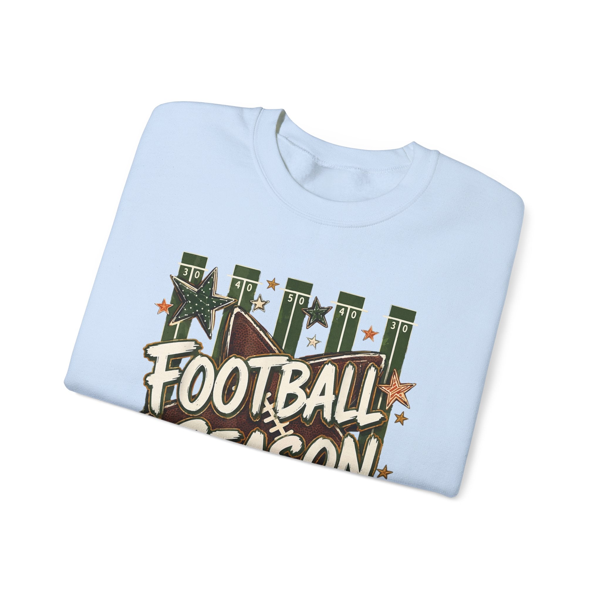 Football Season Sweatshirt - Gildan