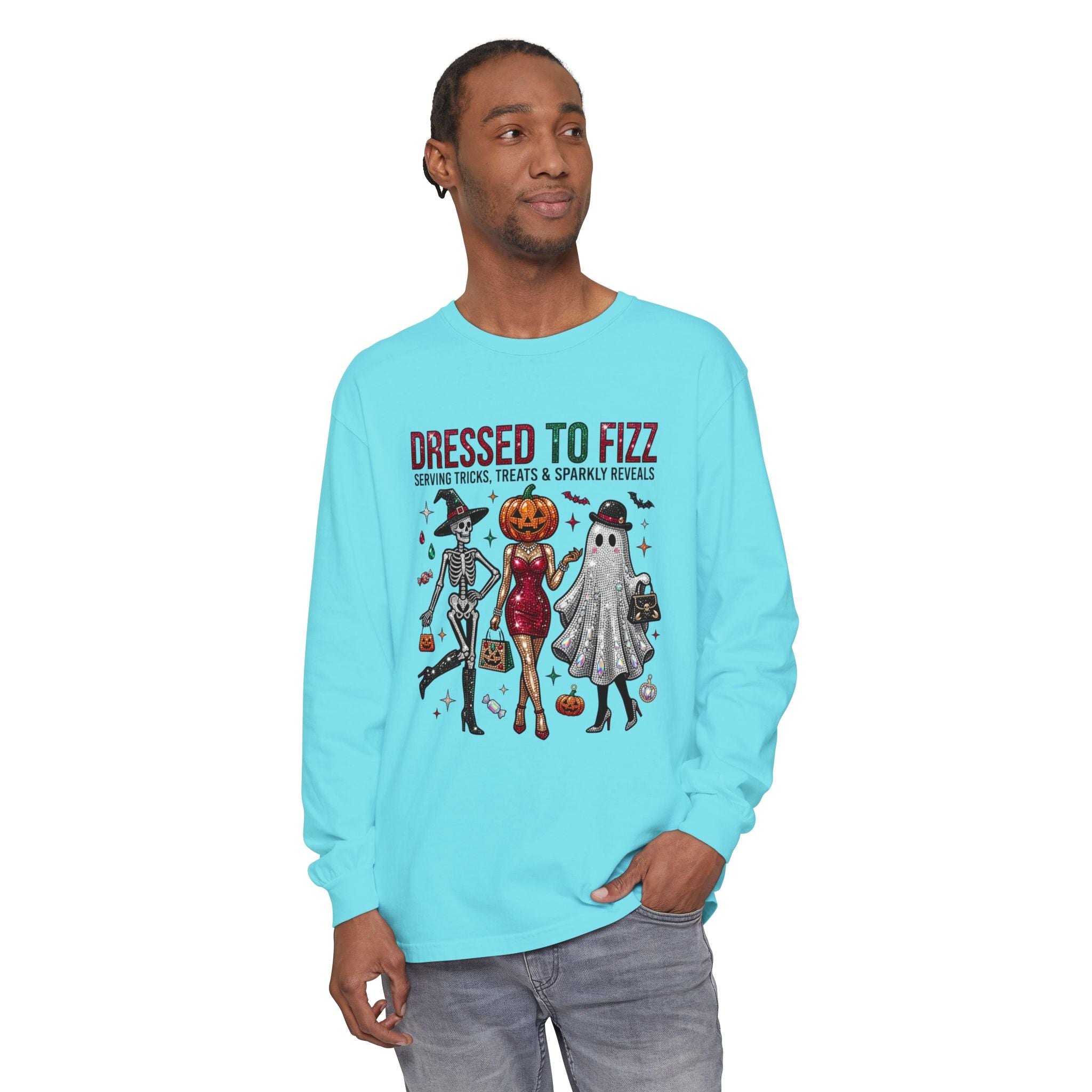 Dressed To Fizz Long Sleeve - Comfort Colors