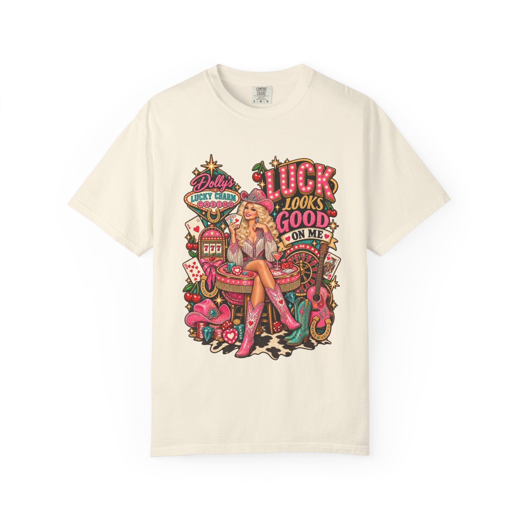 Dolly's Lucky Charm Casino Tee