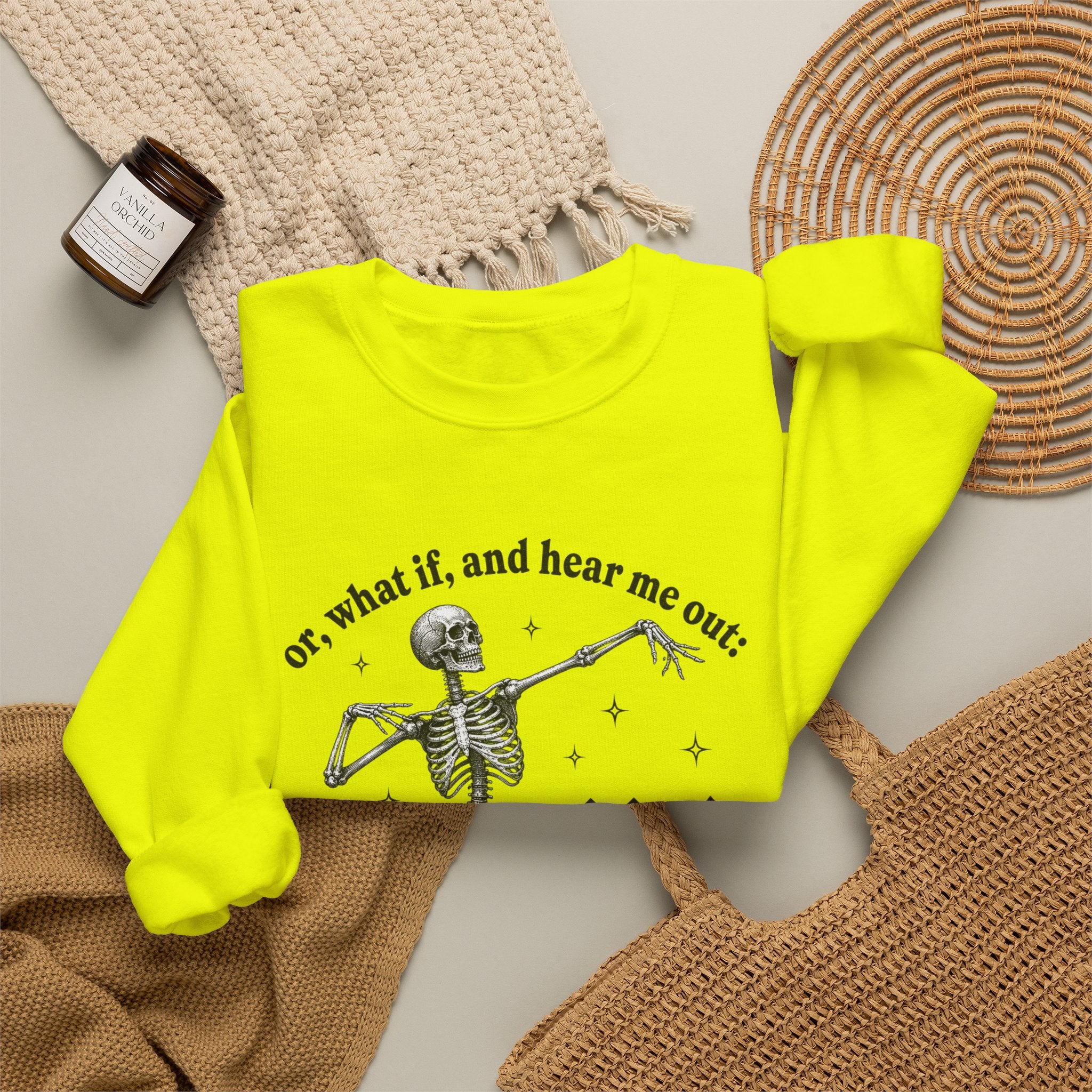 Or What If And Hear Me Out Sweatshirt - Gildan