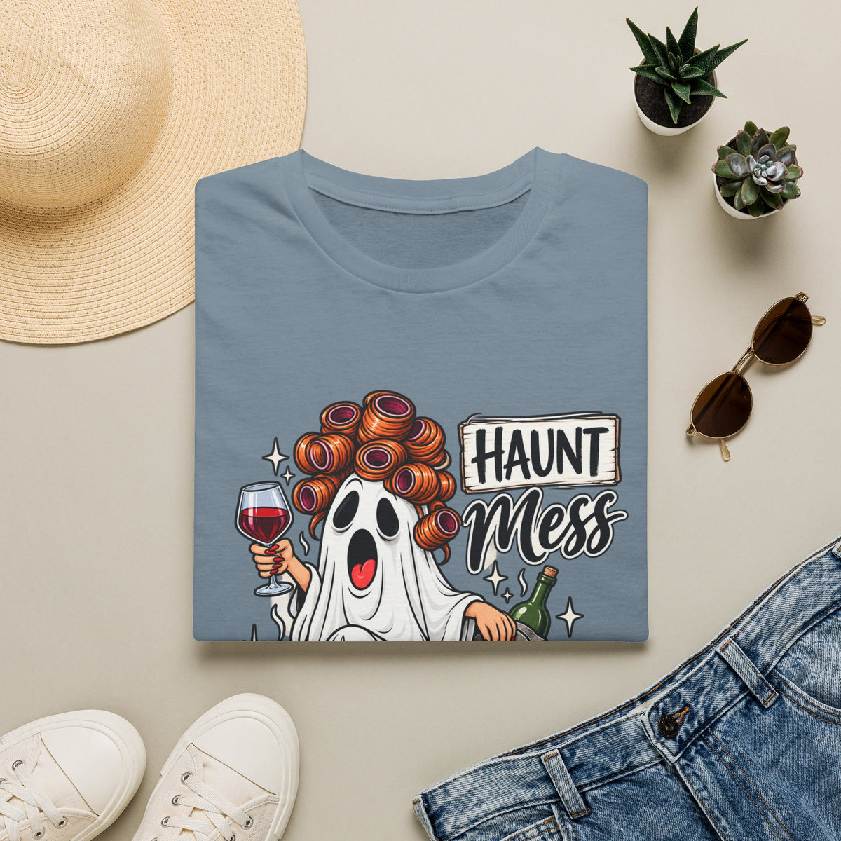 Haunt Mess Tee - Gildan