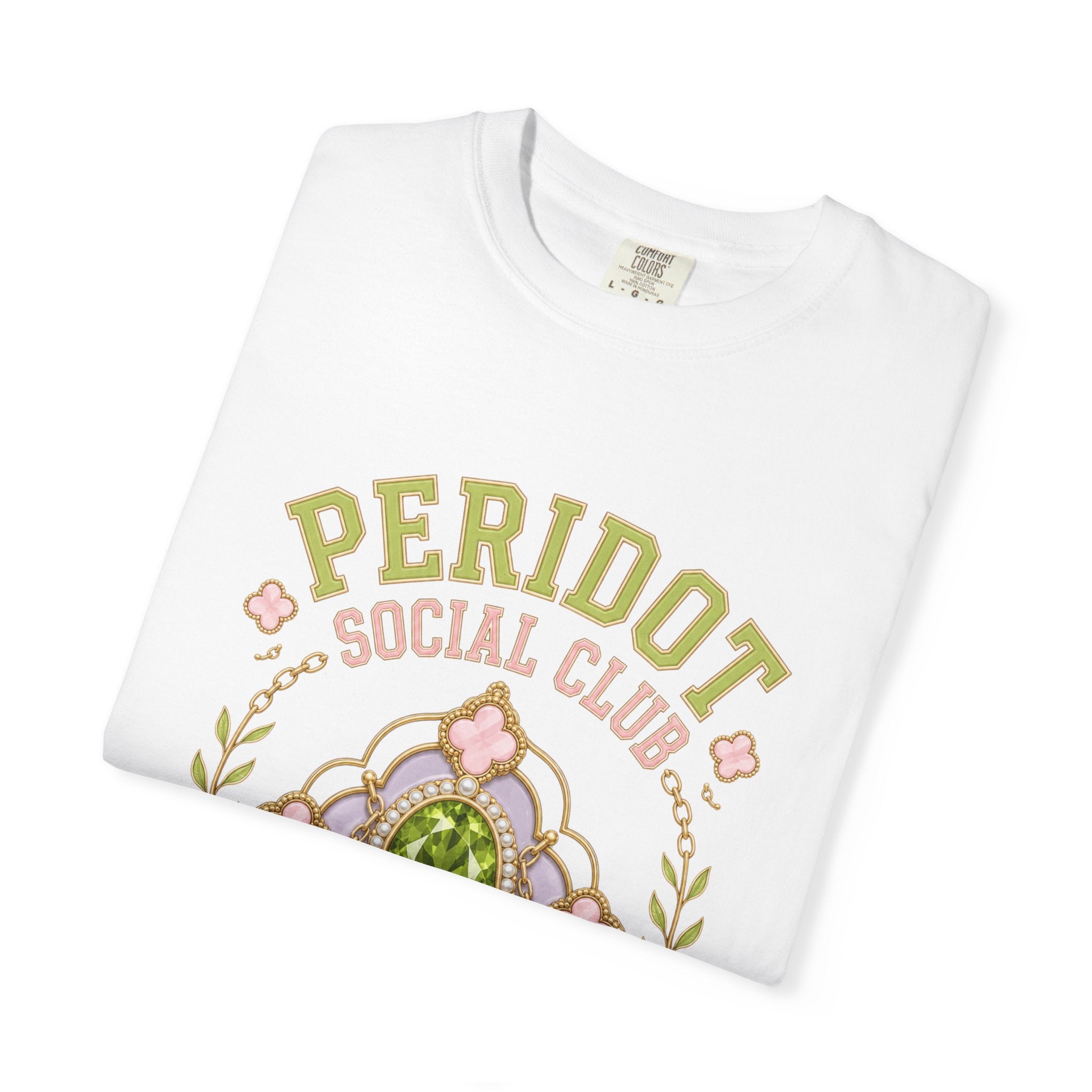 Peridot Social Club Tee - Comfort Colors