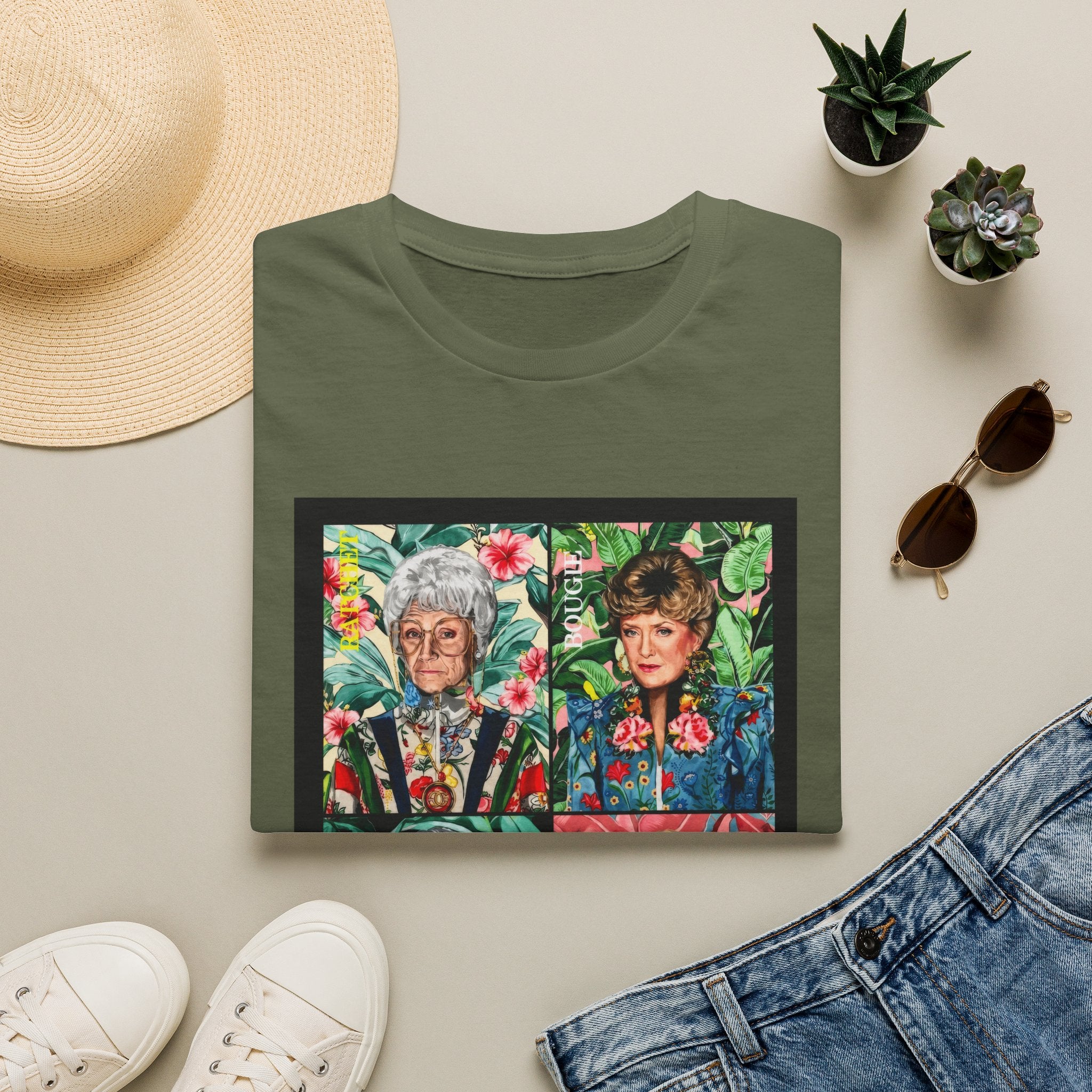 Golden Baddies Tee - Gildan