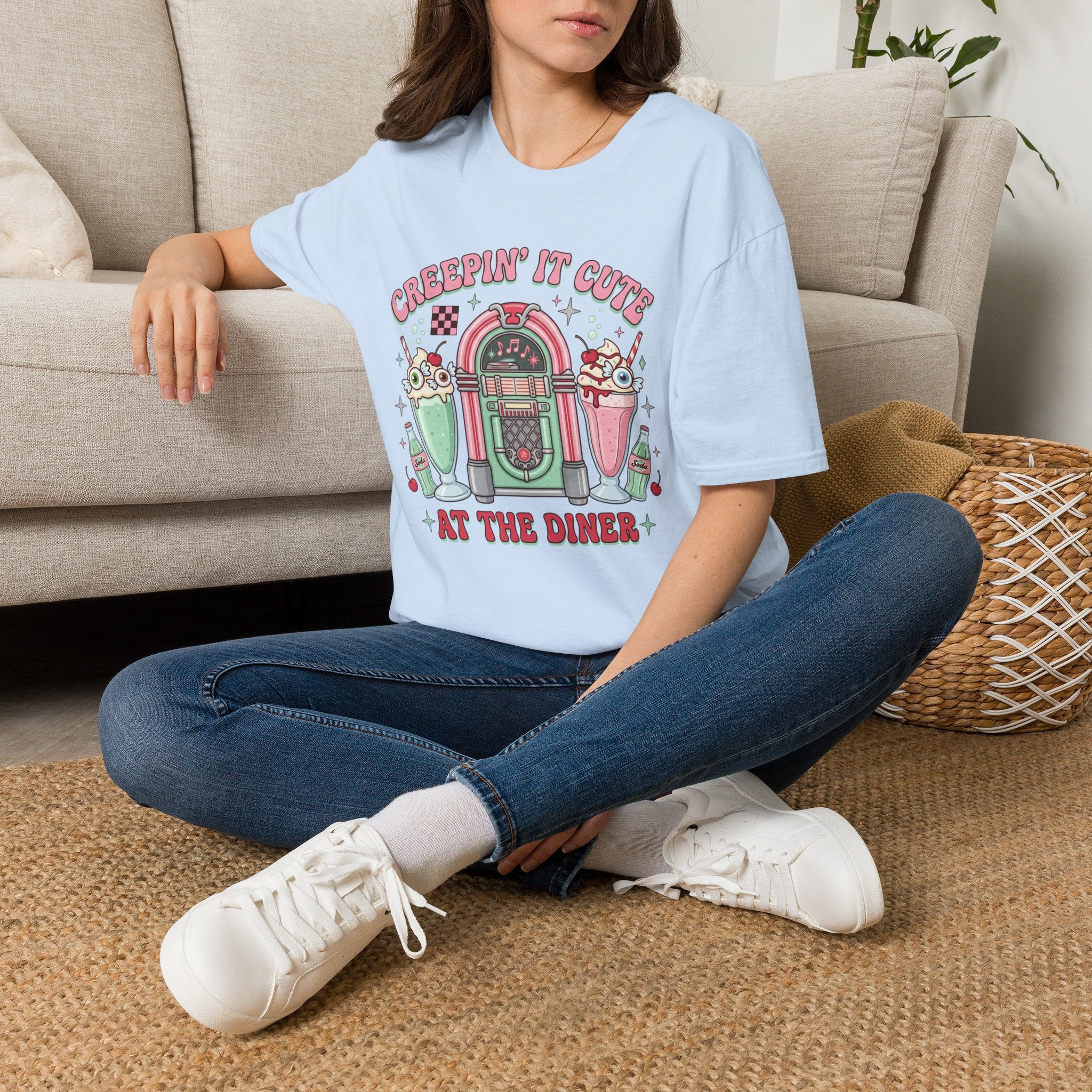 Creepin' It Cute Tee - Gildan