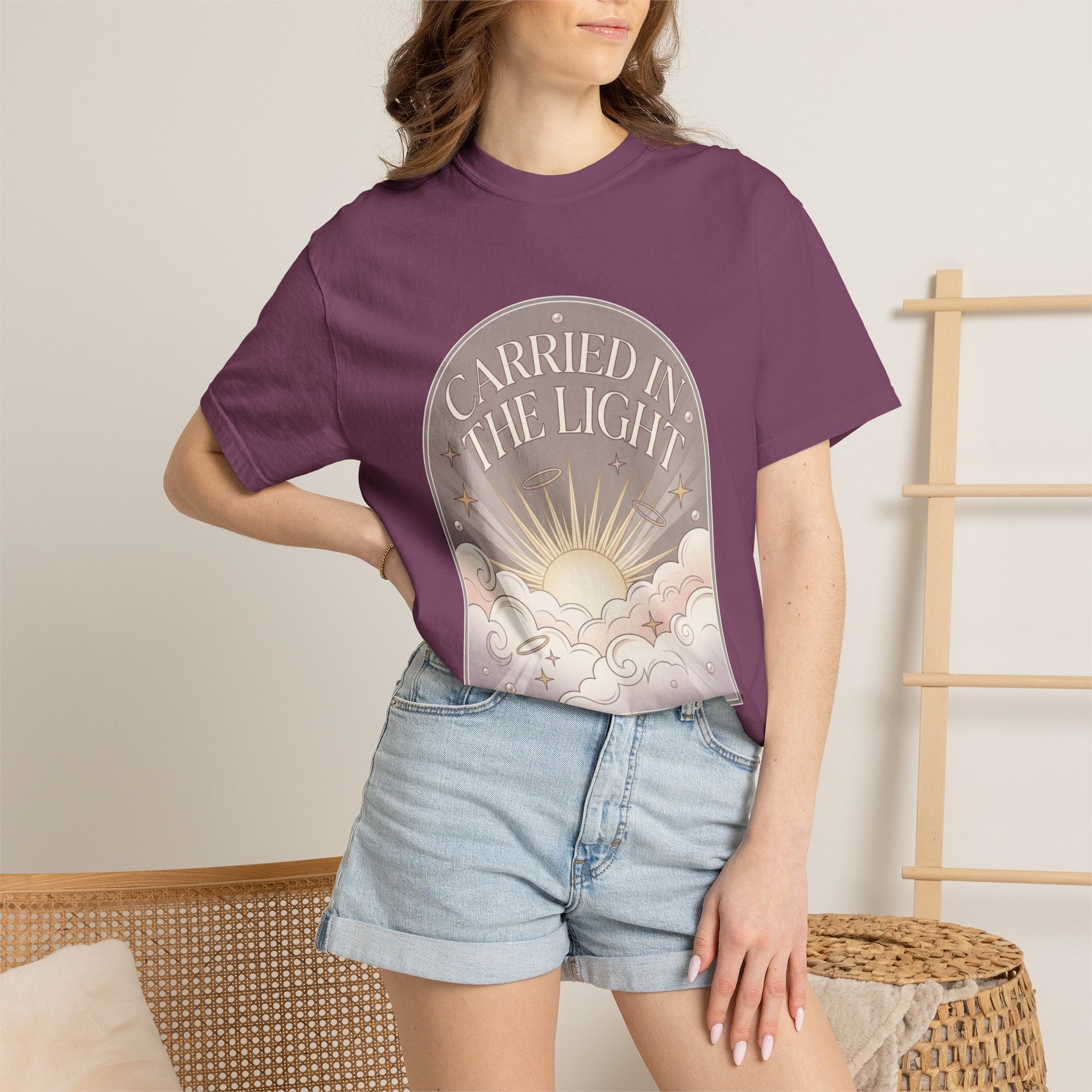 Carried in The Light Tee -Comfort Colors