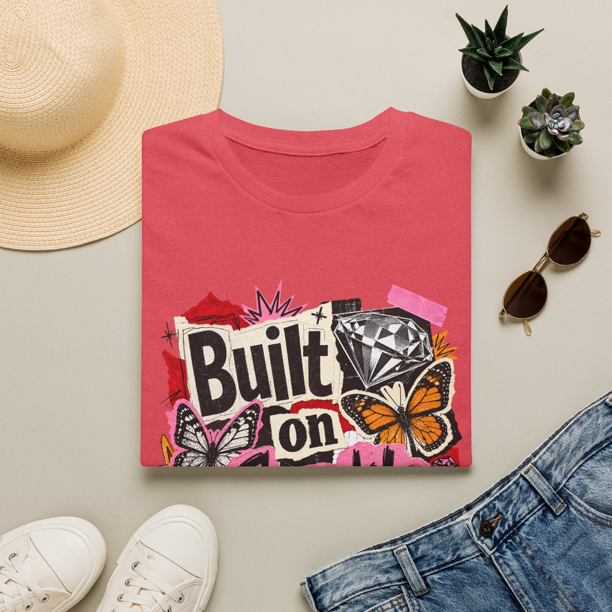 Built on Sparkle Tee - Gildan