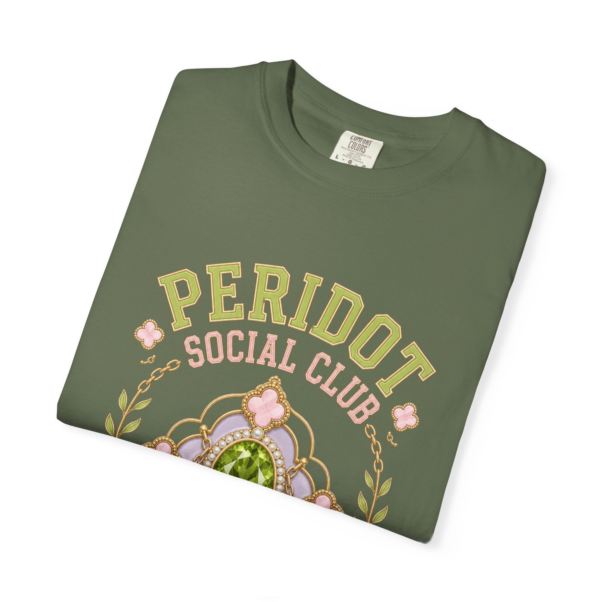 Peridot Social Club Tee - Comfort Colors