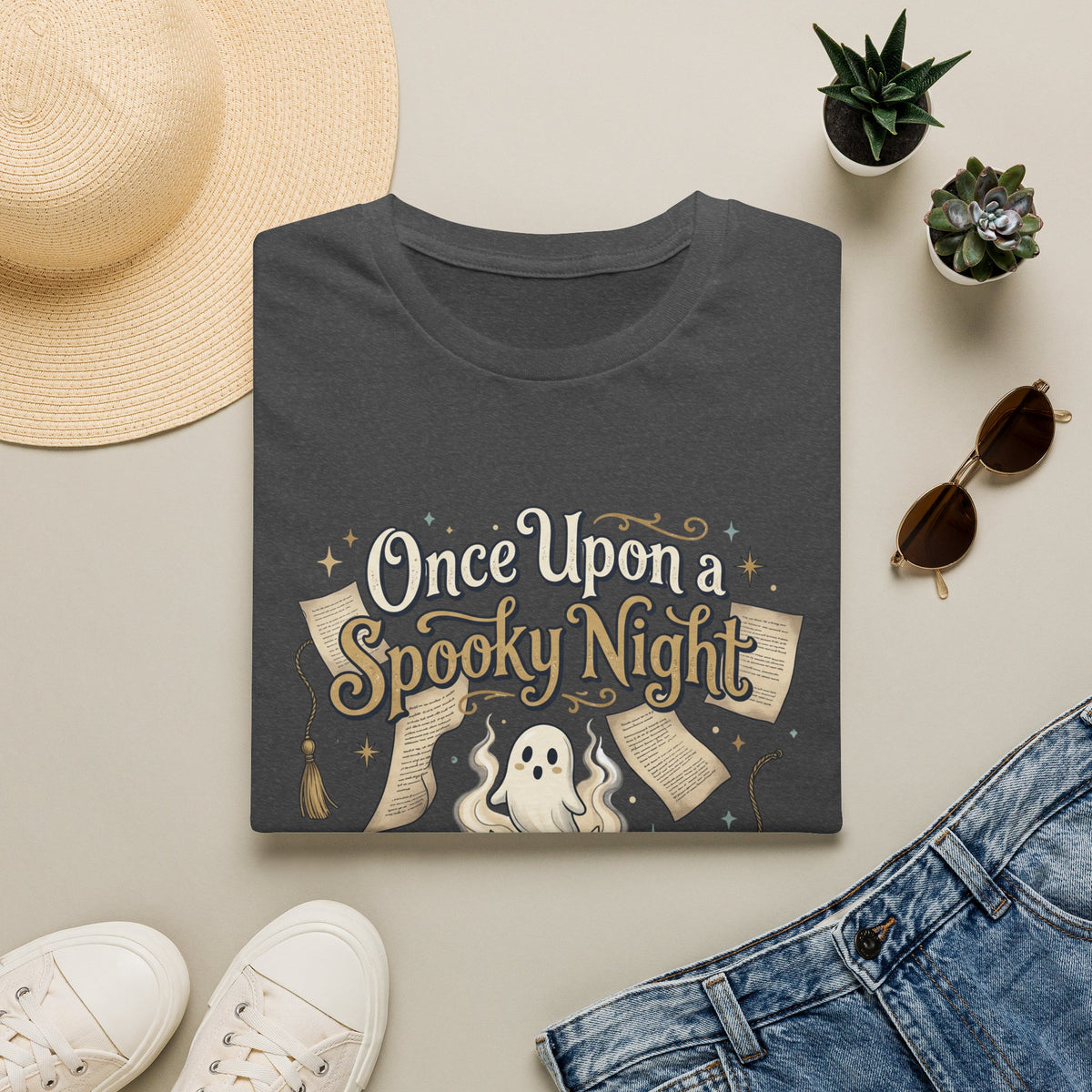 Once Upon a Spooky Night Tee - Gildan