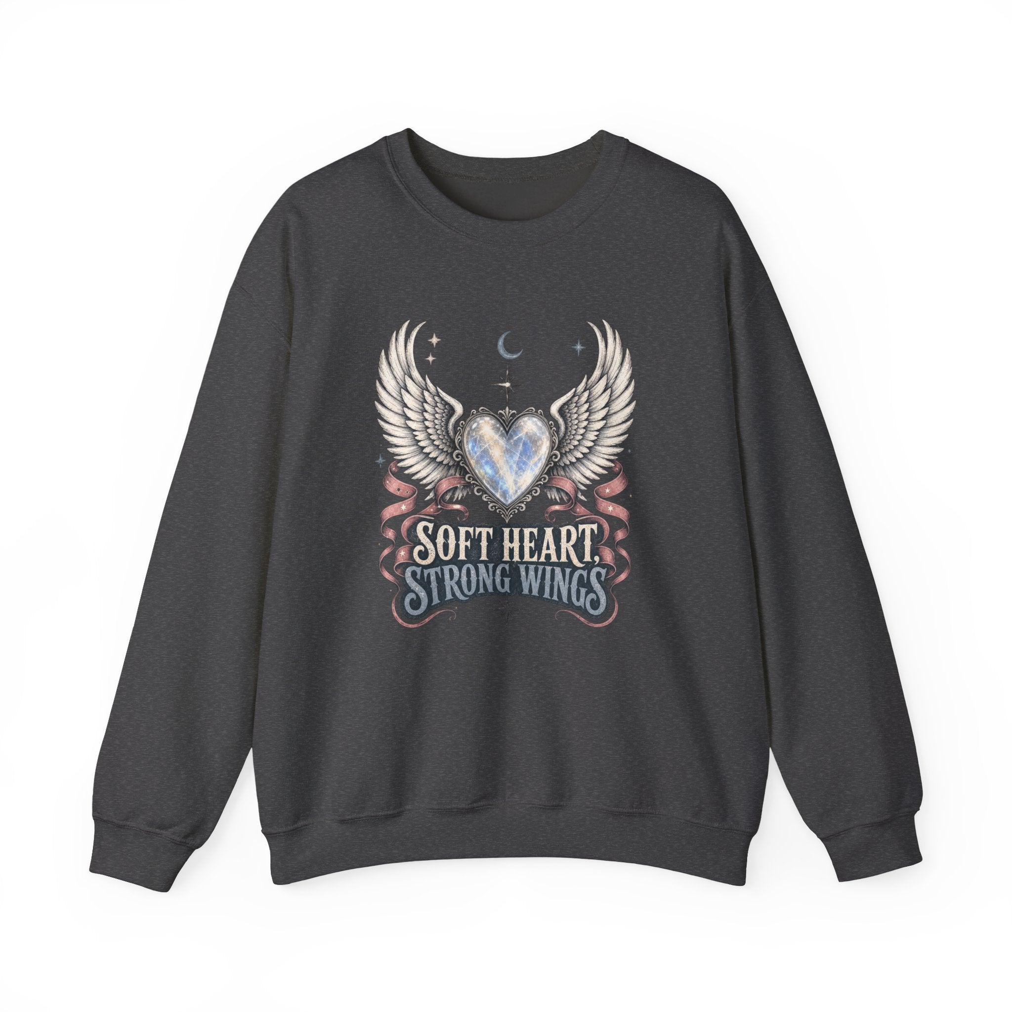 Soft Heart Strong Wings Sweatshirt - Gildan