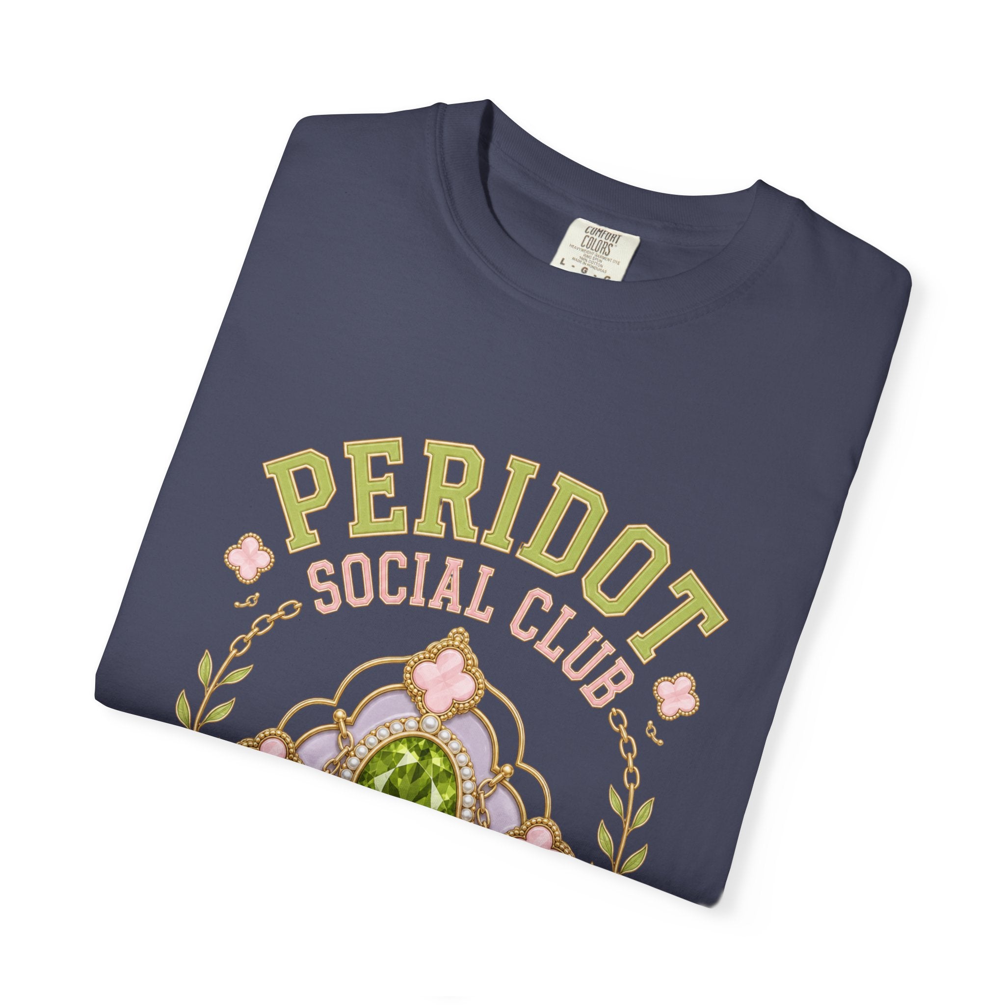 Peridot Social Club Tee - Comfort Colors