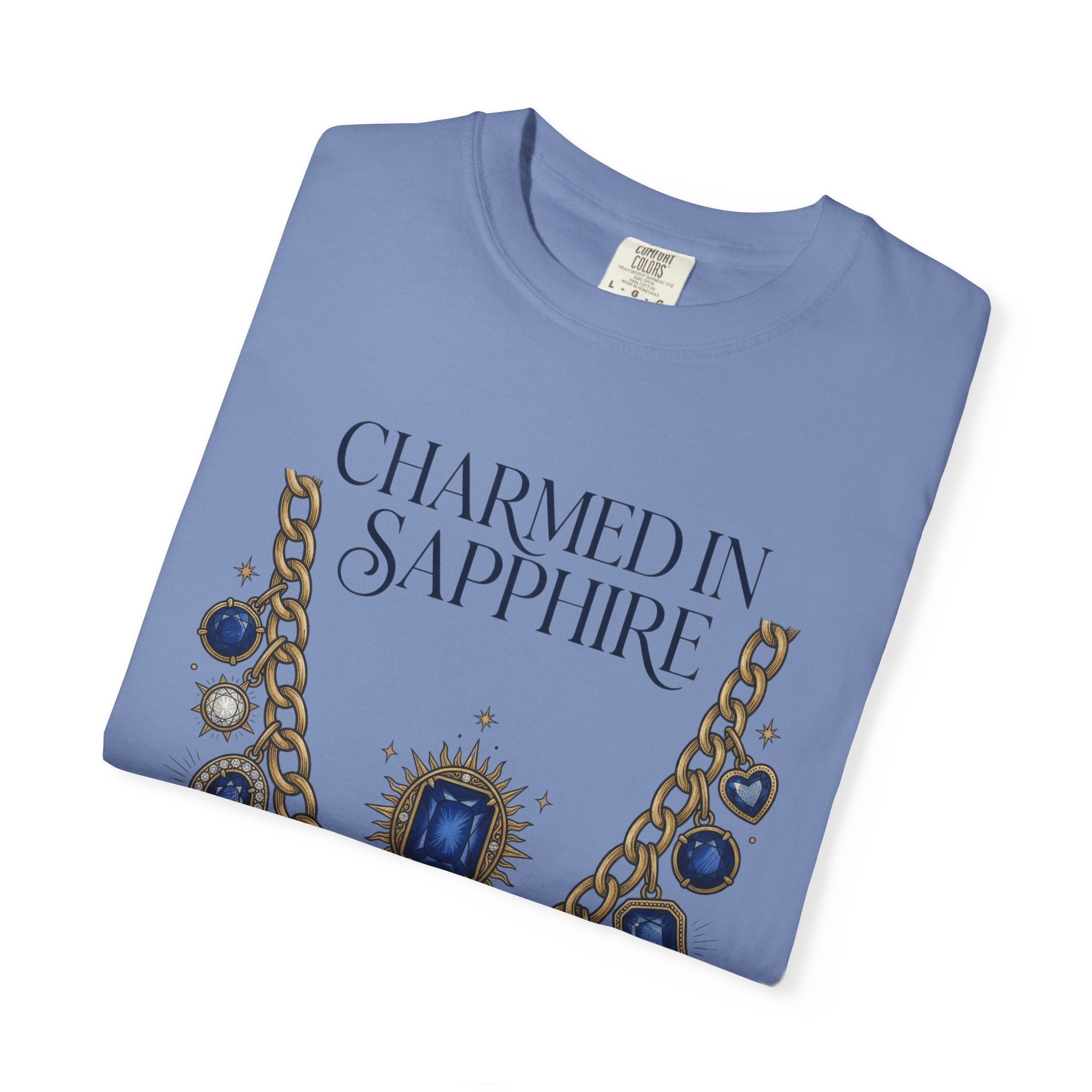 Charmed in Sapphire Tee - Comfort Colors