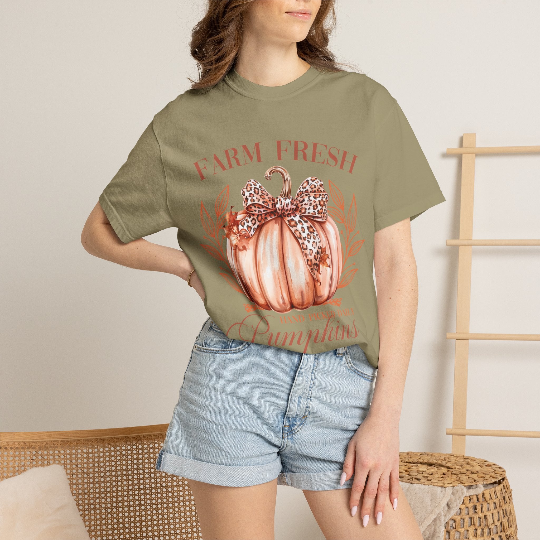 Farm Fresh Pumpkins Tee - Comfort Colors