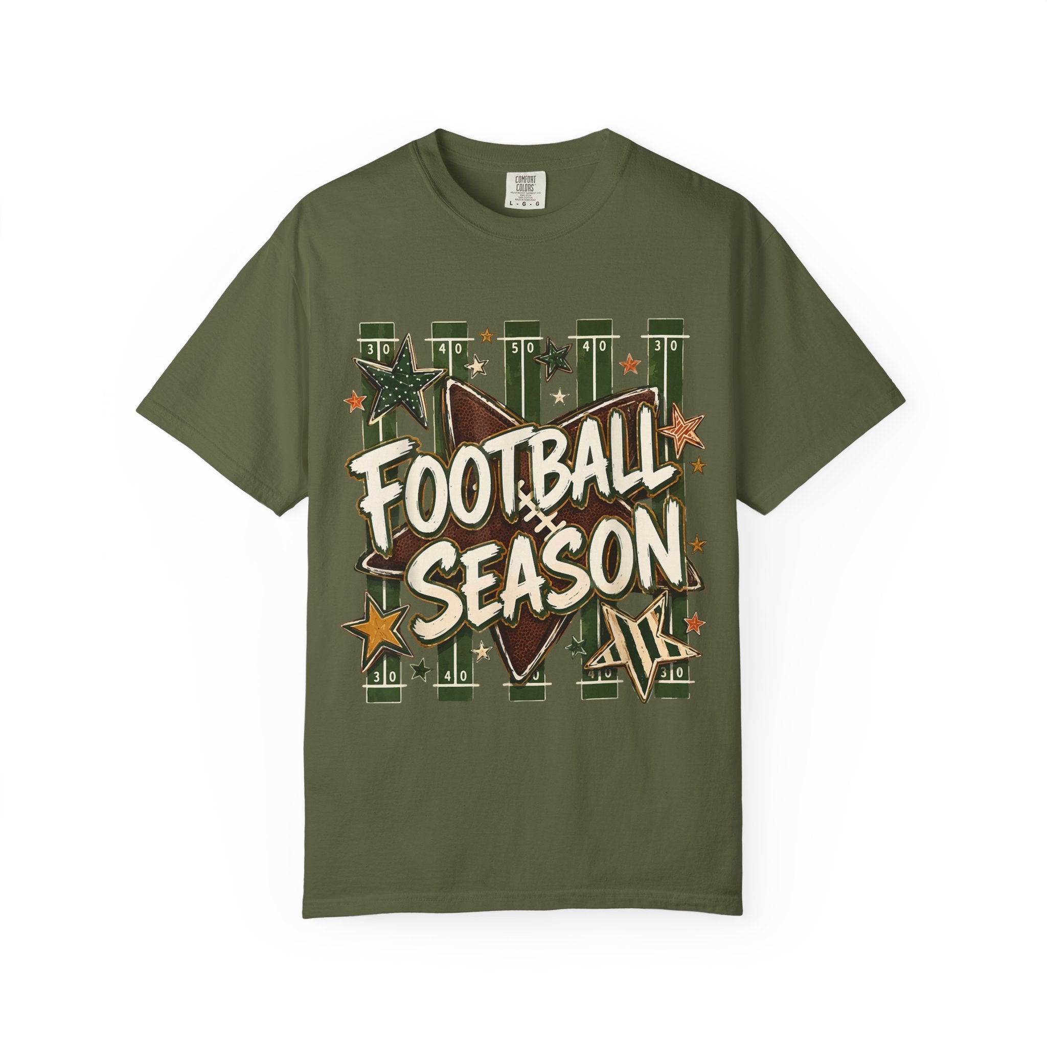 Football Season Tee - Comfort Colors