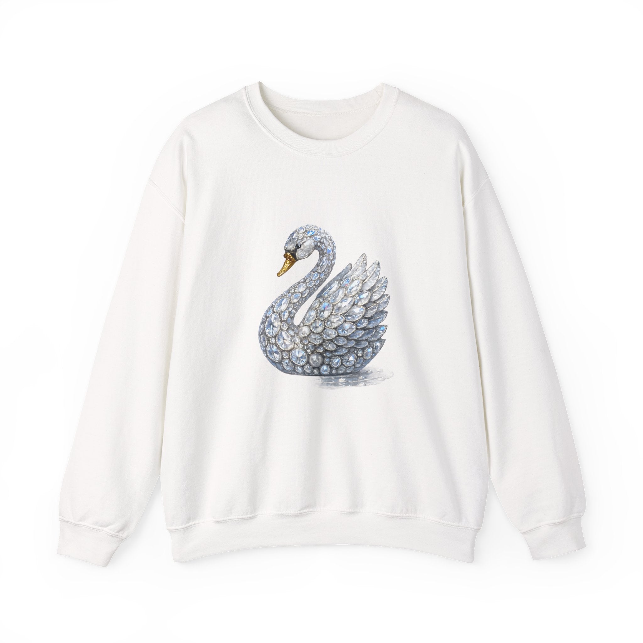 Gemstone Swan Sweatshirt