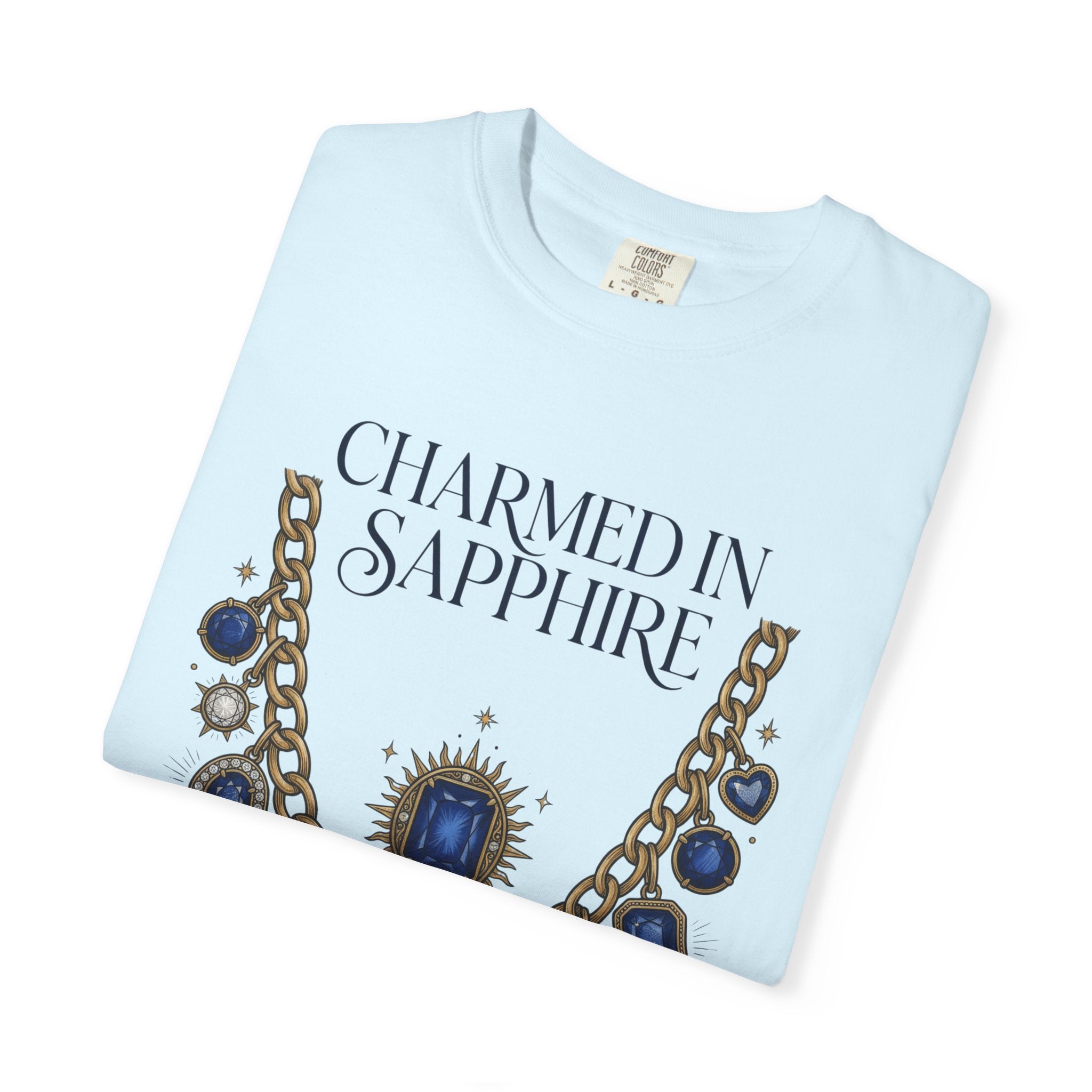 Charmed in Sapphire Tee - Comfort Colors