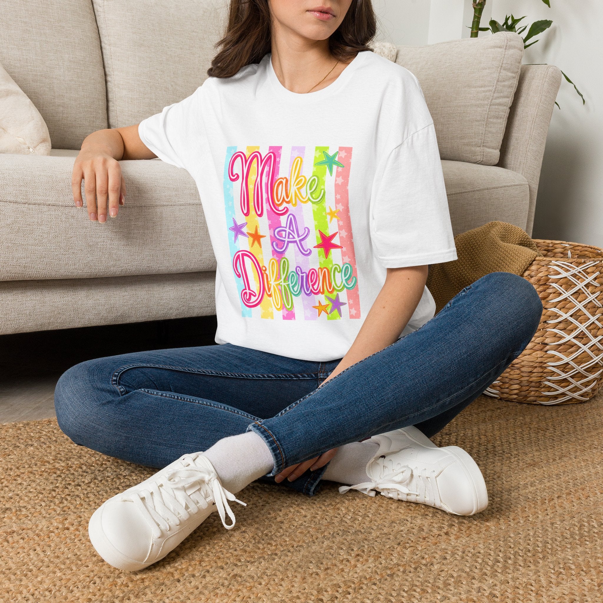 Make a Difference Tee - Gildan