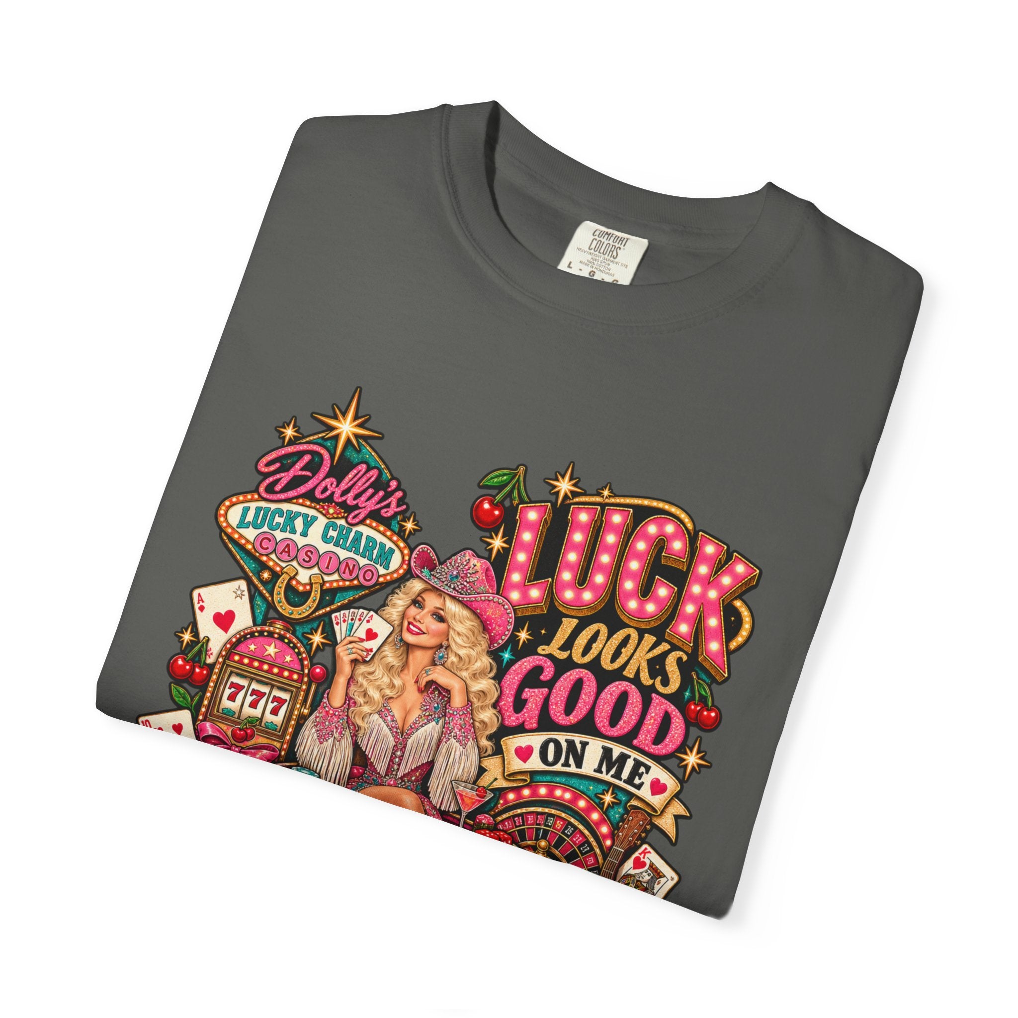 Dolly's Lucky Charm Casino Tee