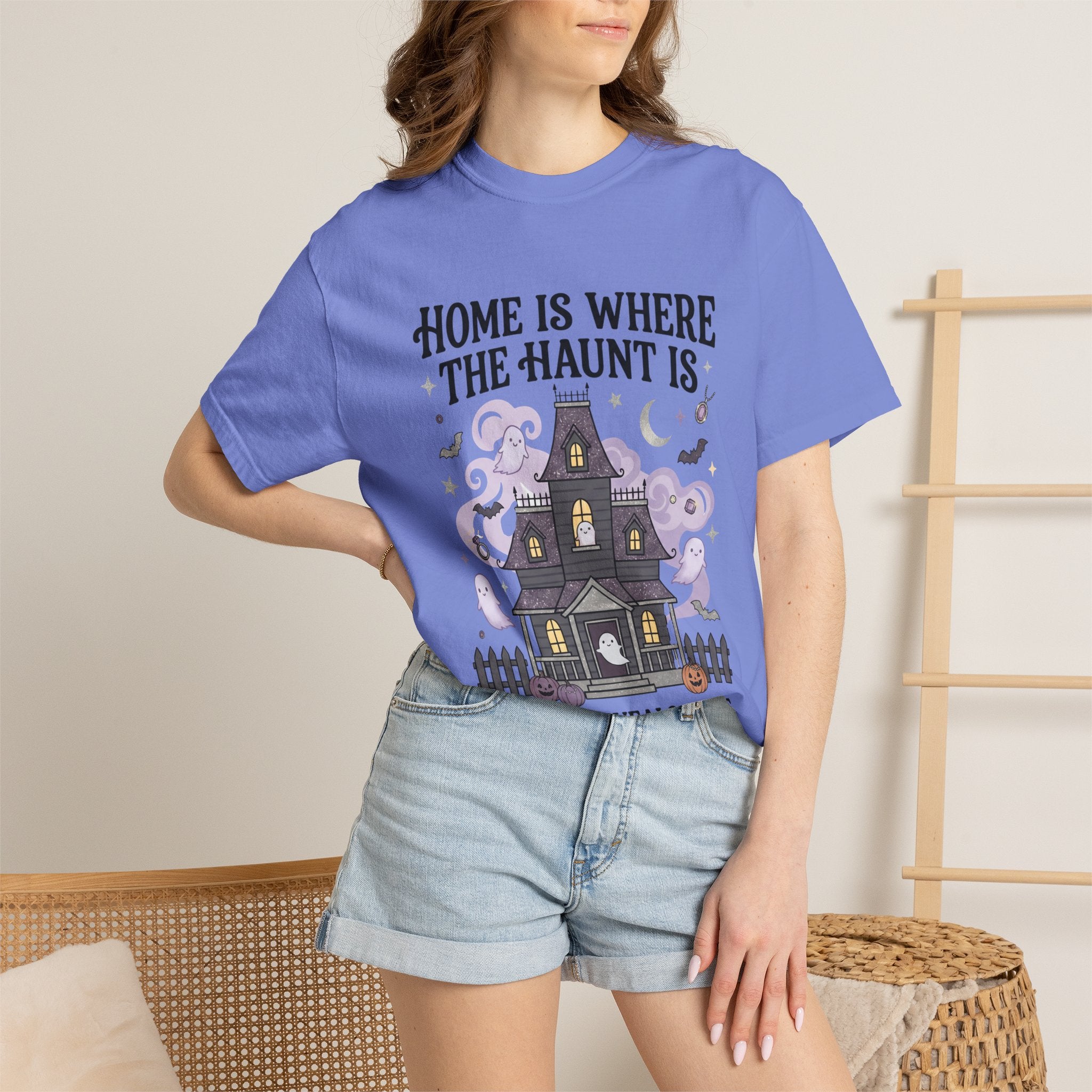 Home Is Where The Haunt Is Tee - Comfort Colors