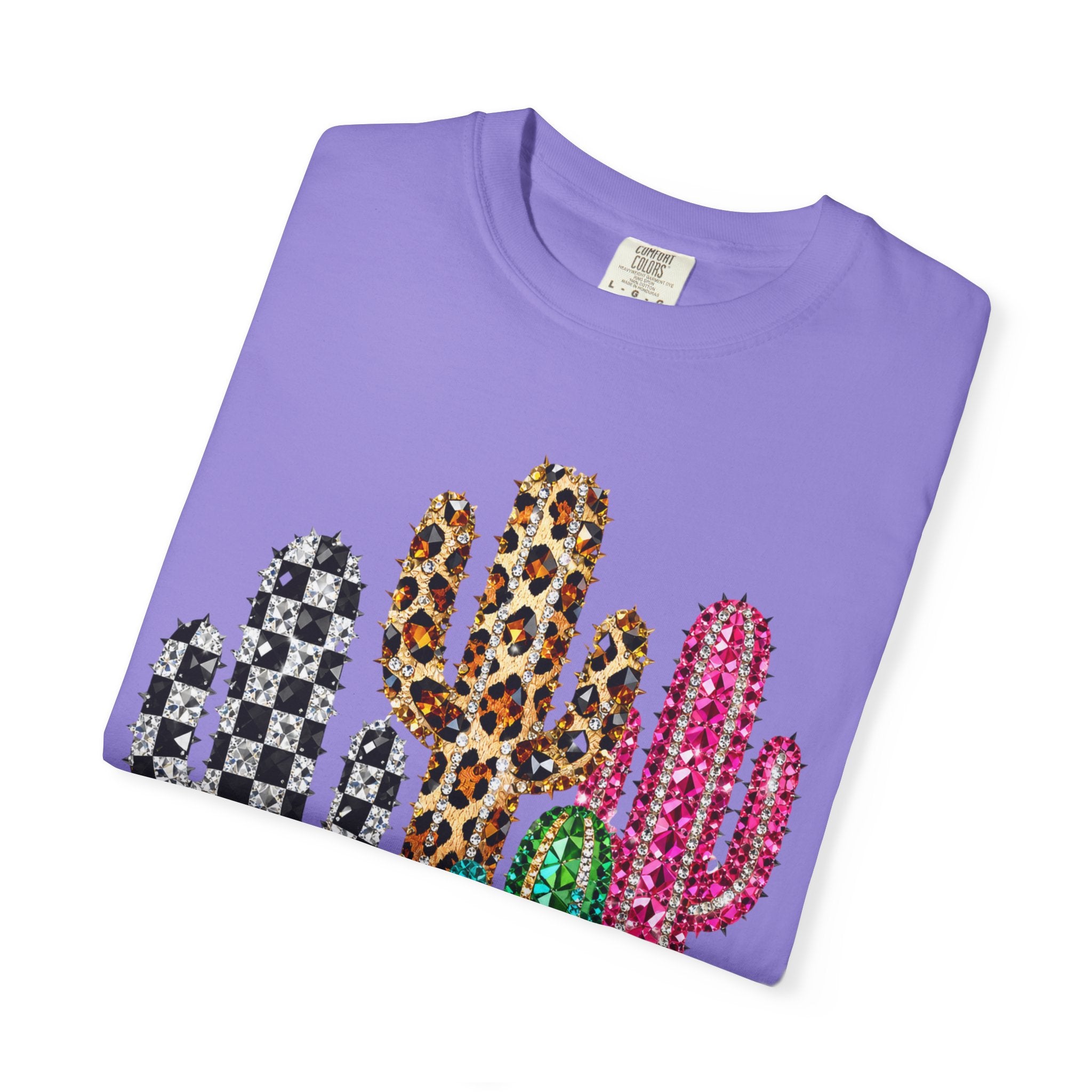 The Jeweled Cactus Tee - Comfort Colors