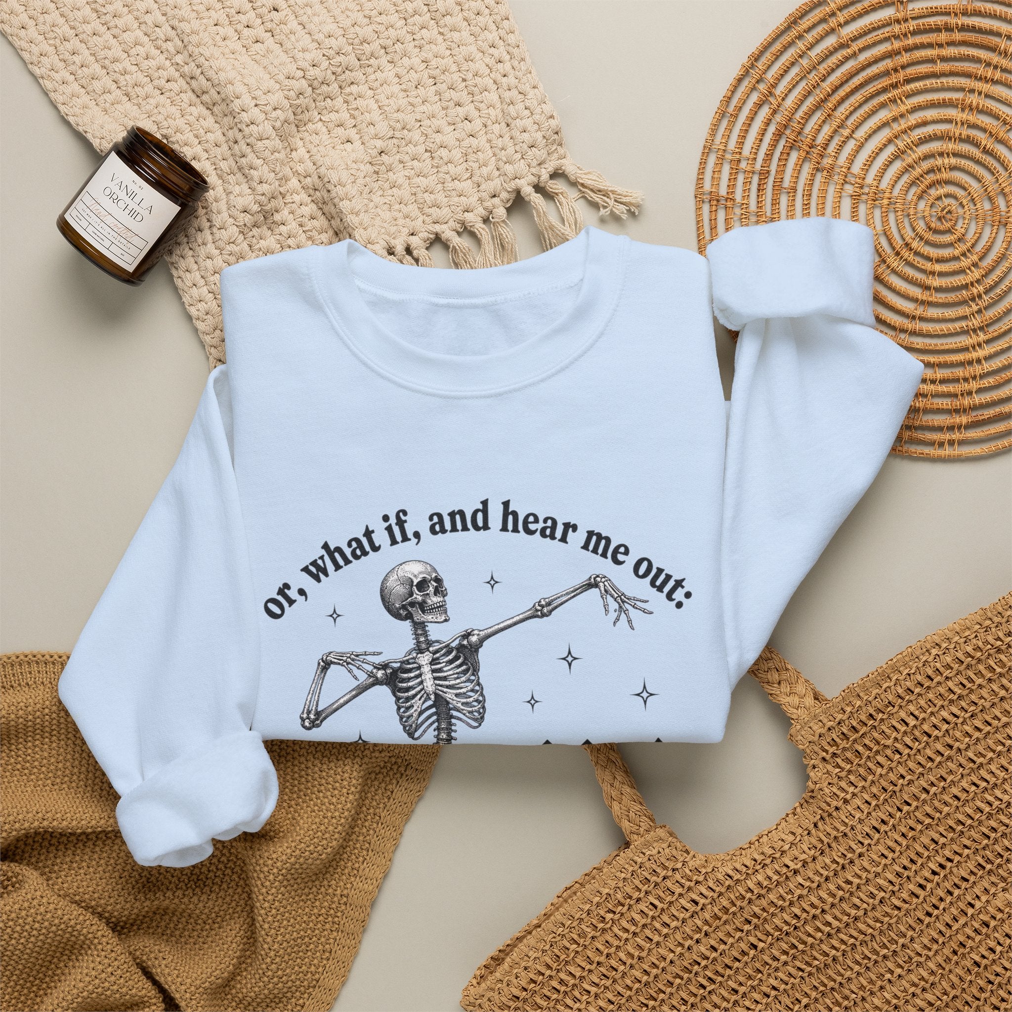Or What If And Hear Me Out Sweatshirt - Gildan