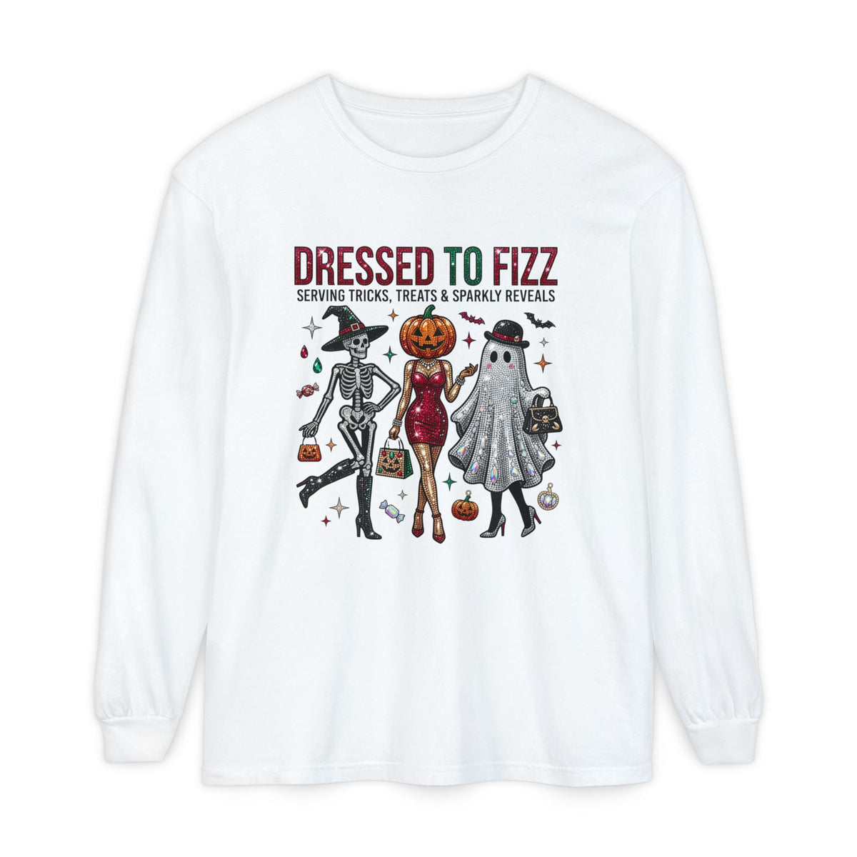 Dressed To Fizz Long Sleeve - Comfort Colors