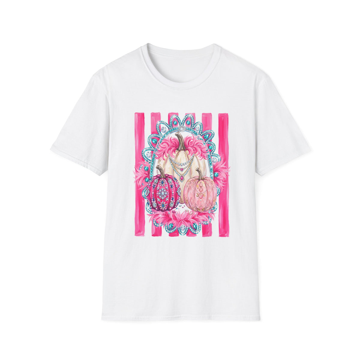 Pink Pumpkins Glam Tee - Gildan