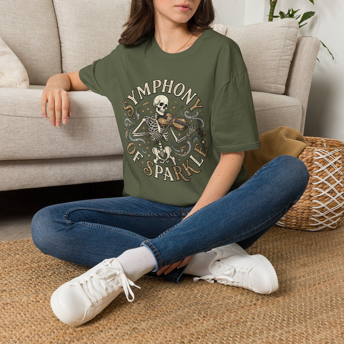 Symphony of Sparkle Tee (Round) - Gildan