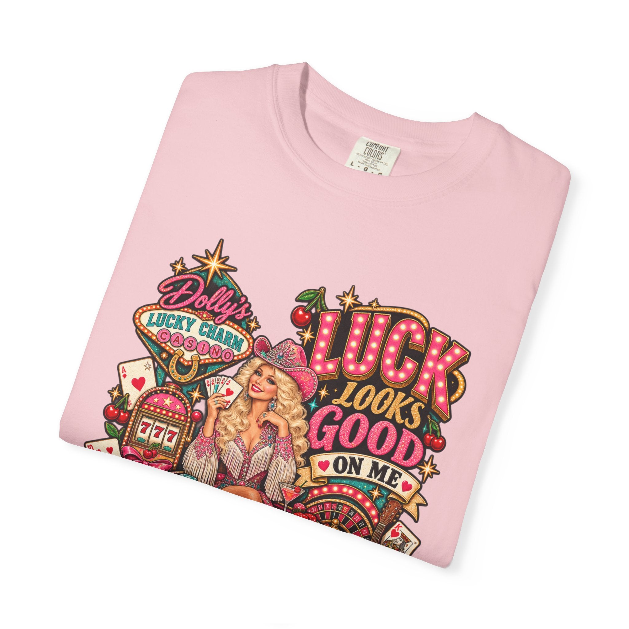 Dolly's Lucky Charm Casino Tee