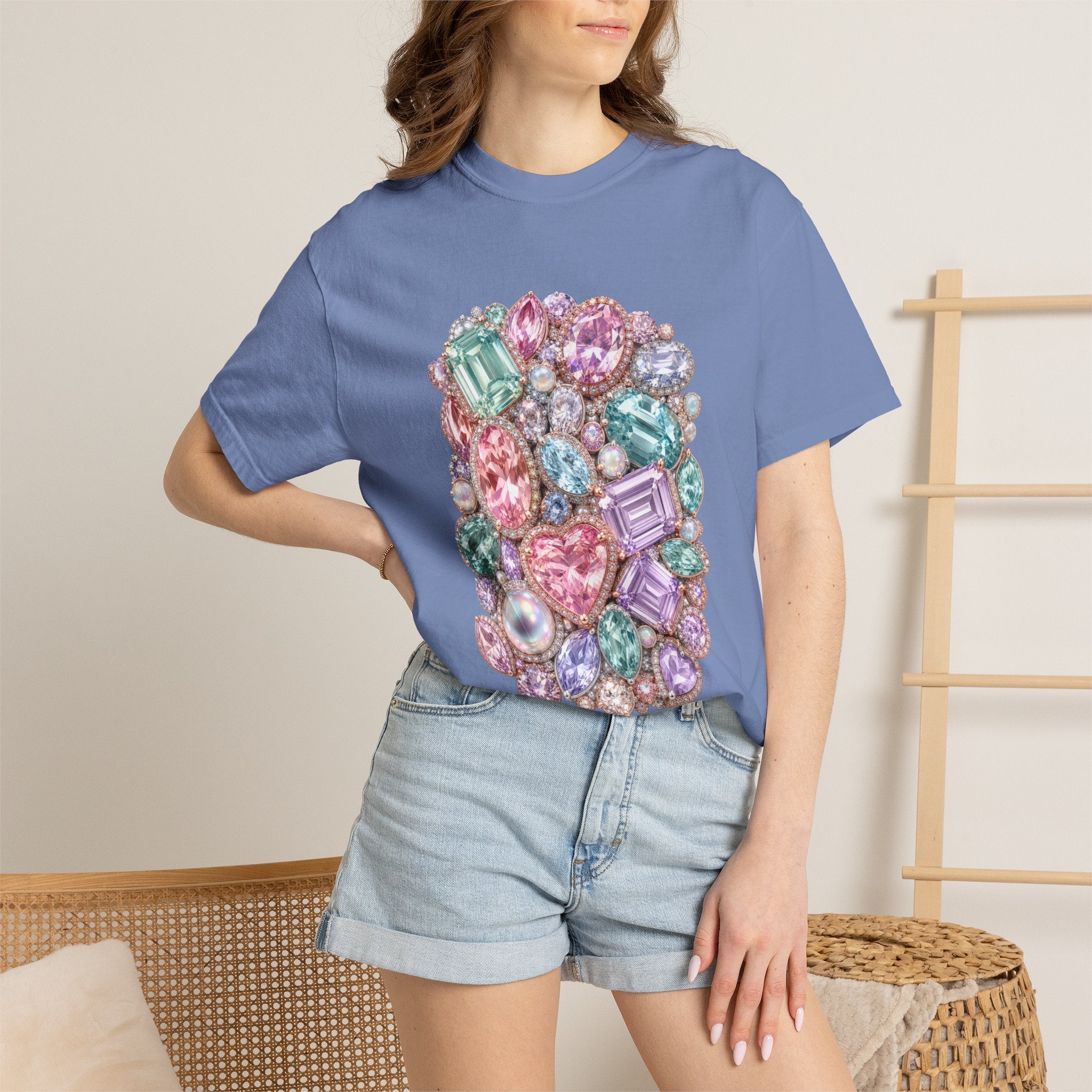 Halo Gemstone Tee - Comfort Colors