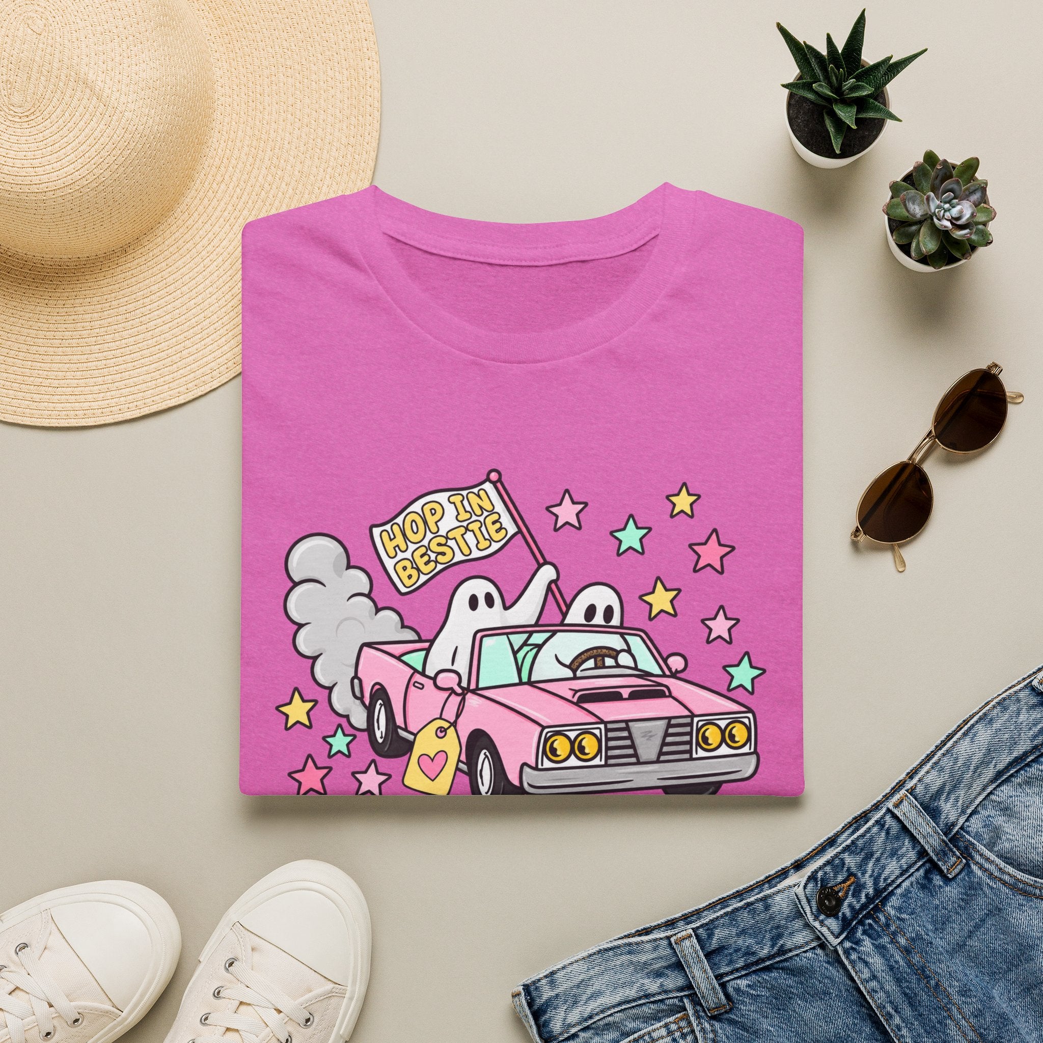 Hop In Bestie Tee - Gildan