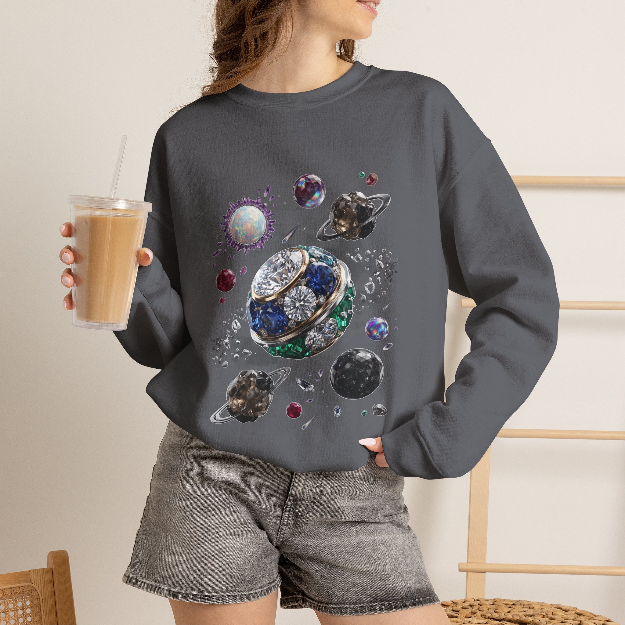 Cosmic Nebula Sweatshirt - Gildan