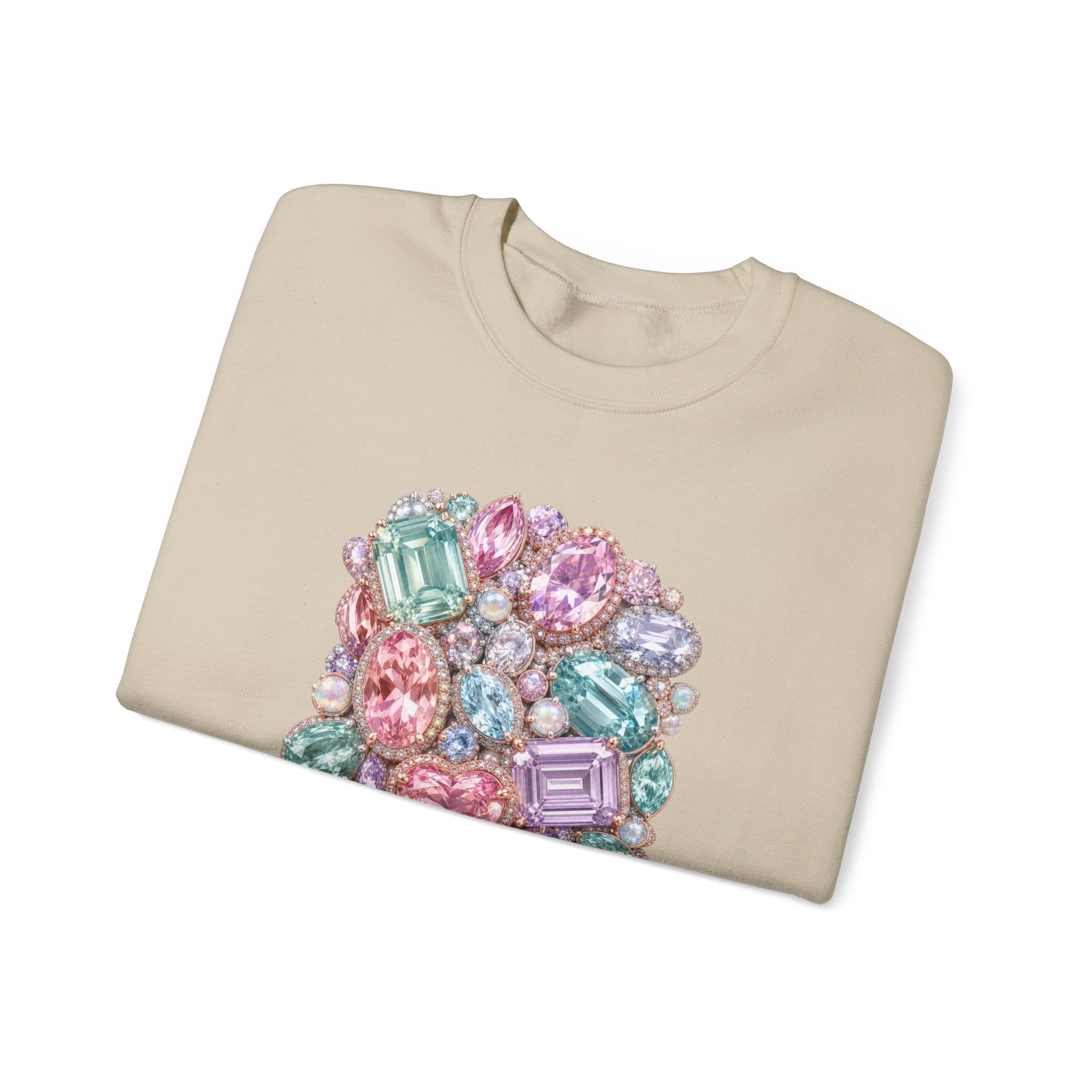 Halo Gemstone Sweatshirt - Gildan