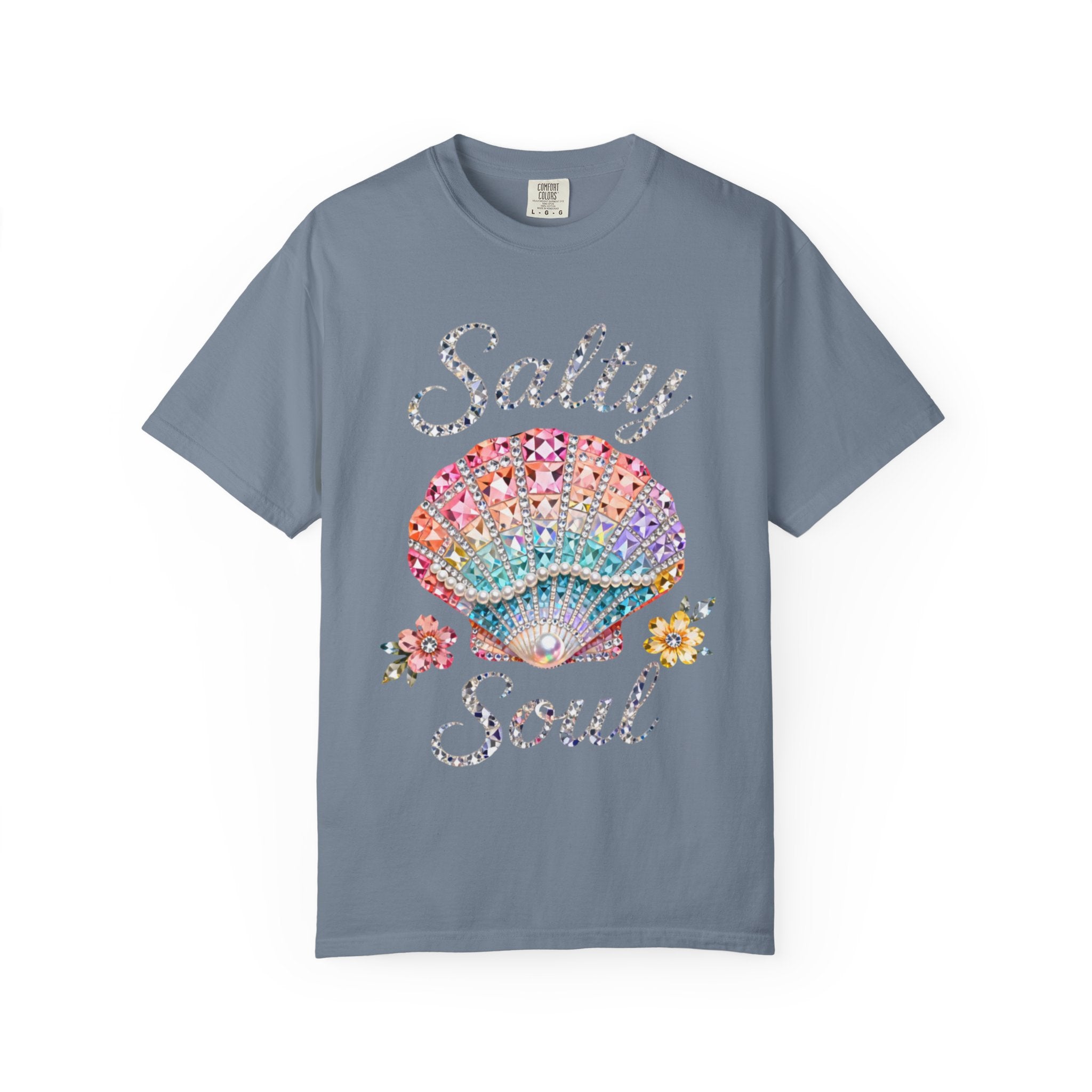 Salty Soul Jewel Tee - Comfort Colors
