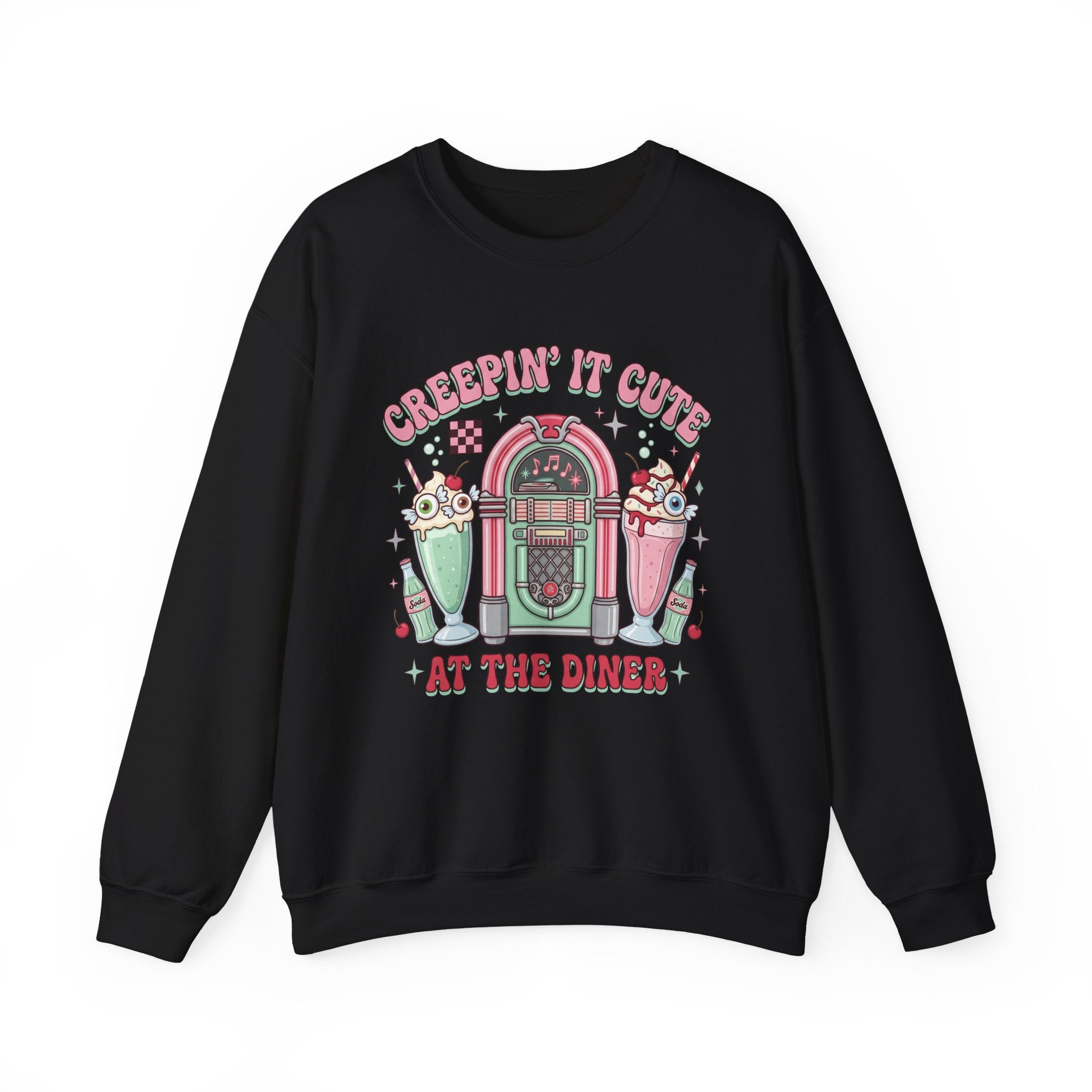 Creepin' It Cute Sweatshirt - Gildan