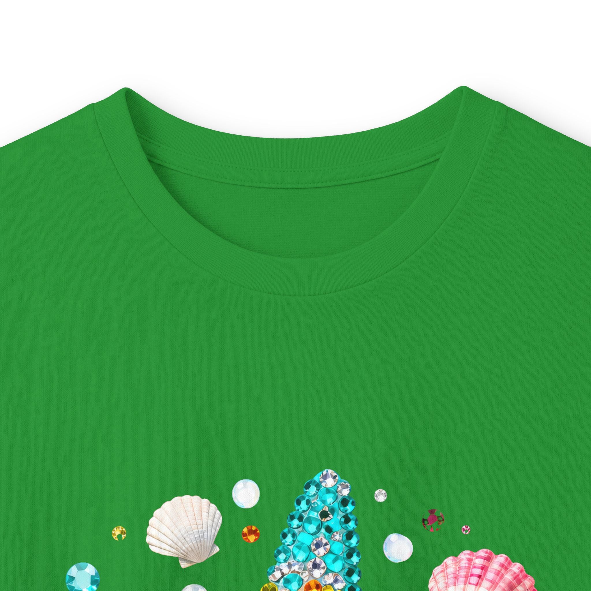 Jeweled Starfish Long Sleeve Tee - Gildan