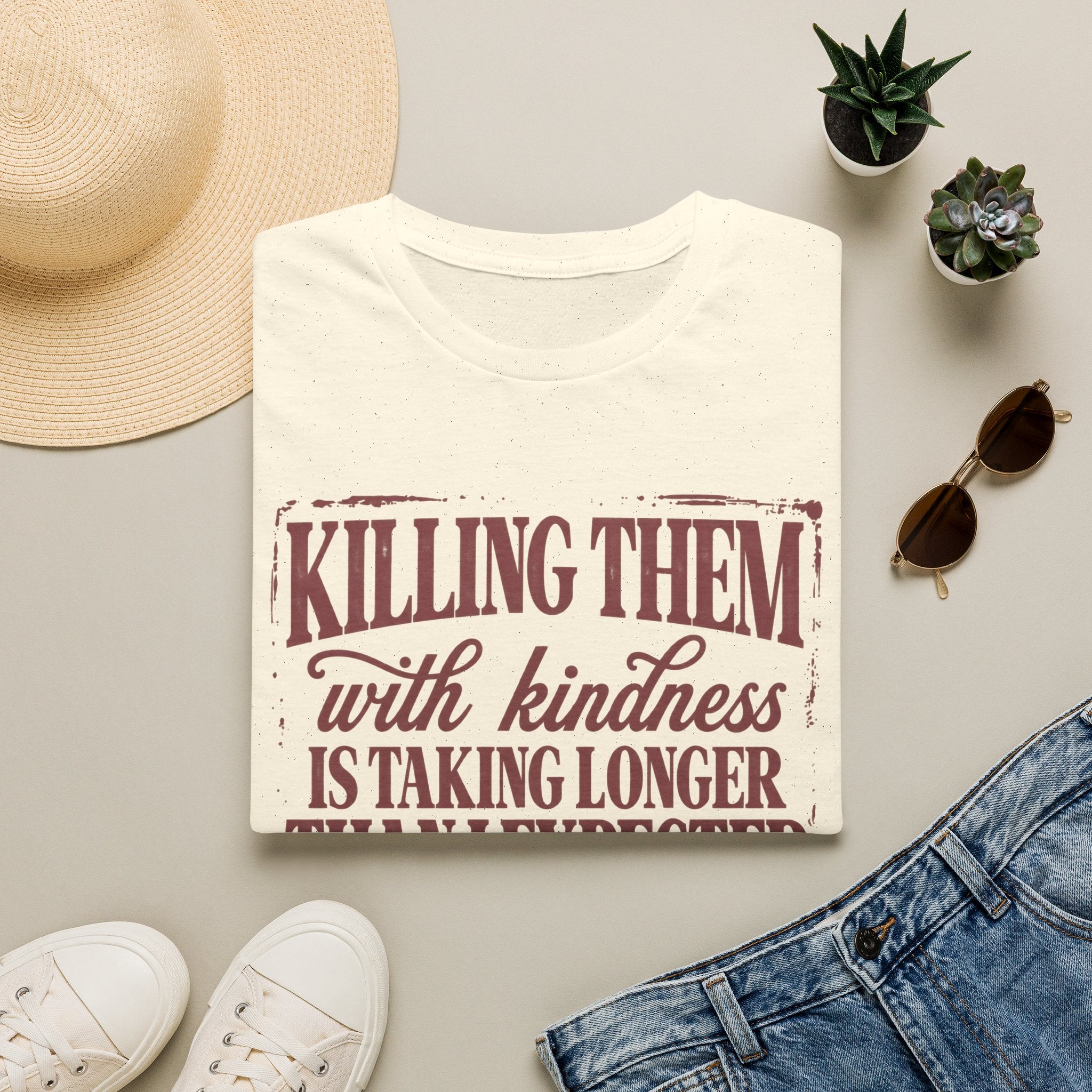 Killing Them With Kindness Tee - Gildan