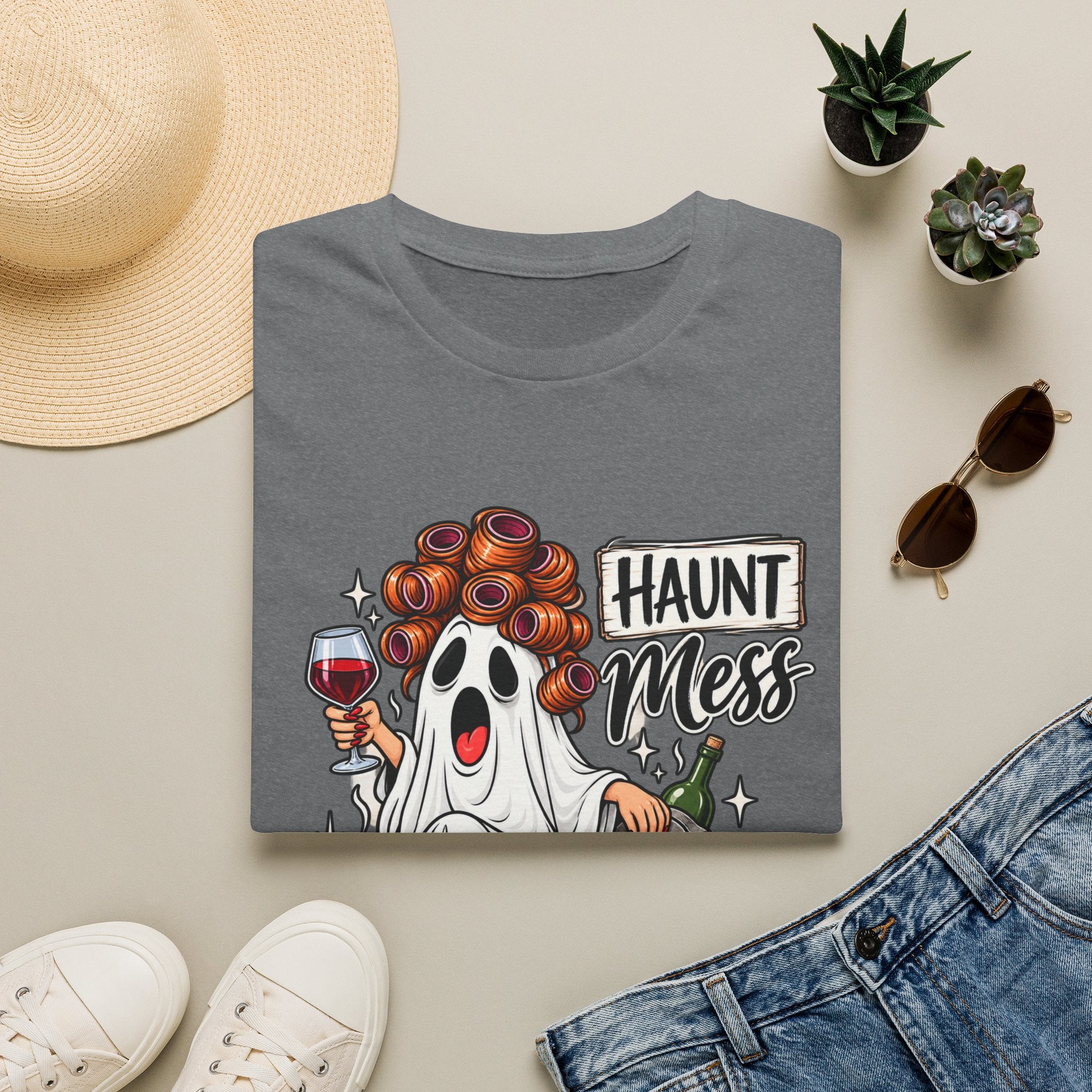 Haunt Mess Tee - Gildan