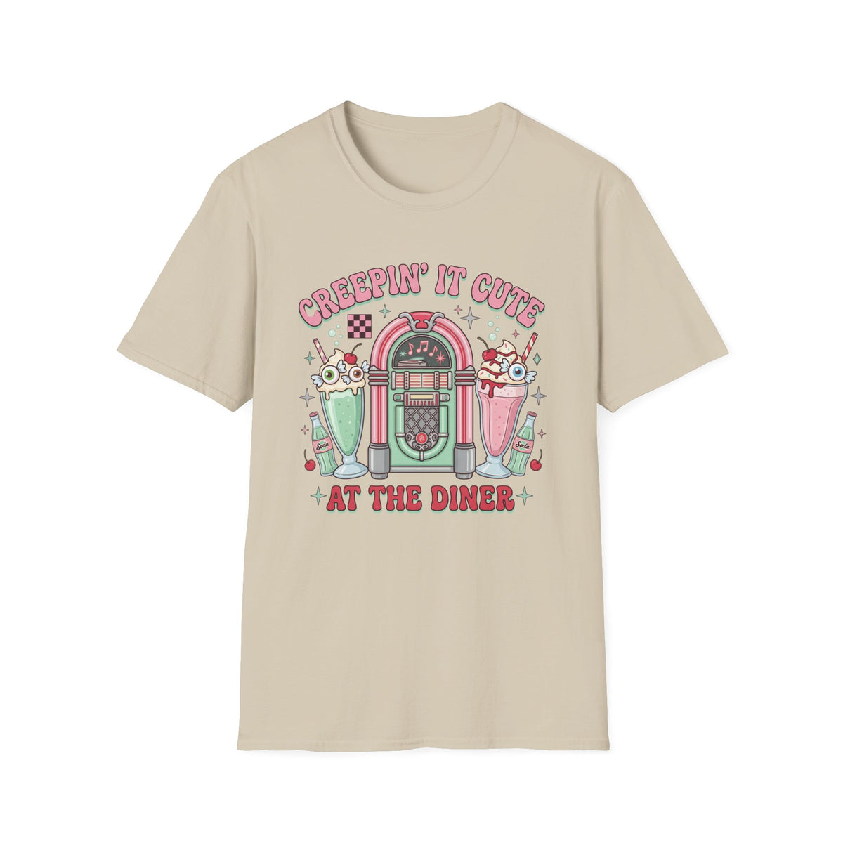 Creepin' It Cute Tee - Gildan