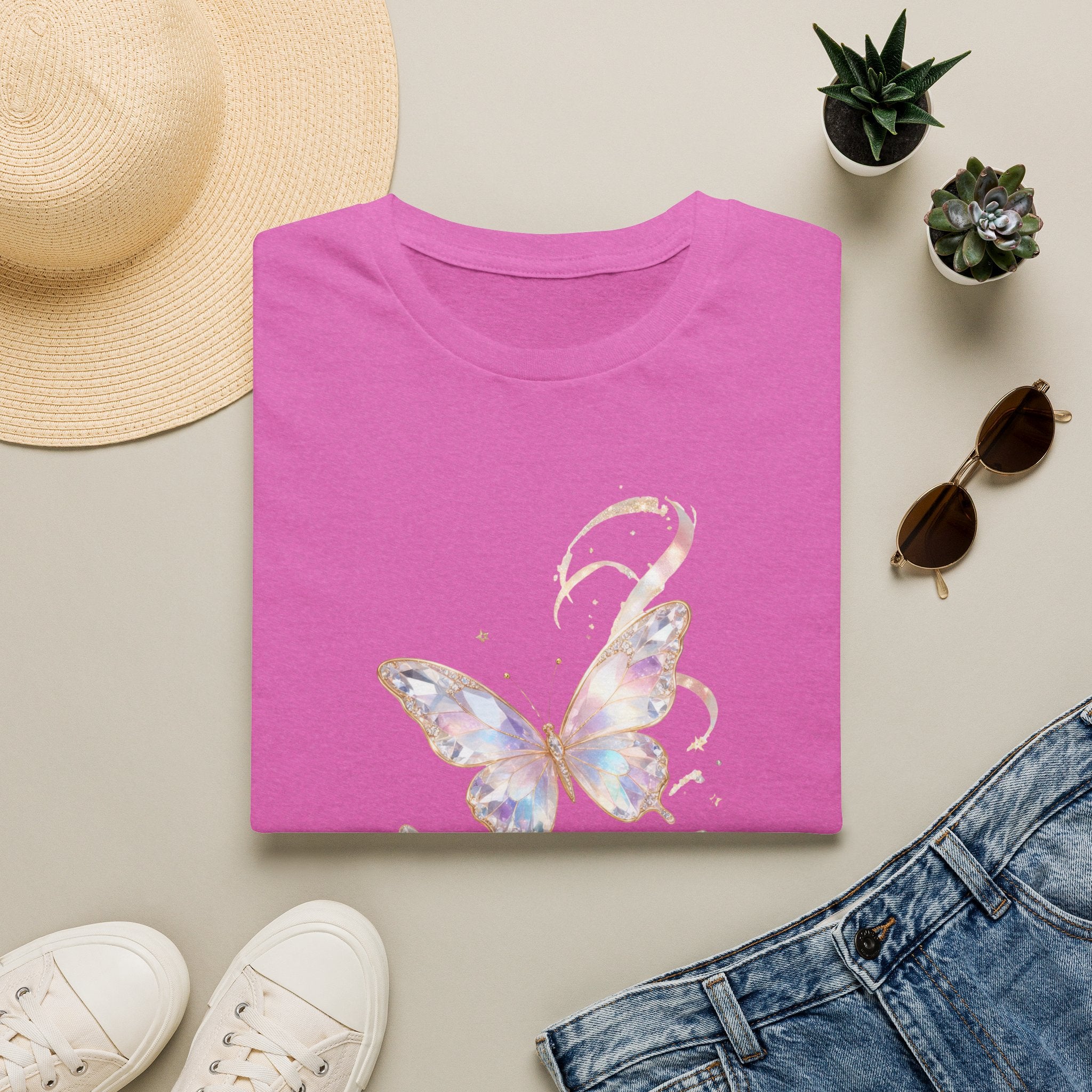 Halo Butterfly Tee - Gildan