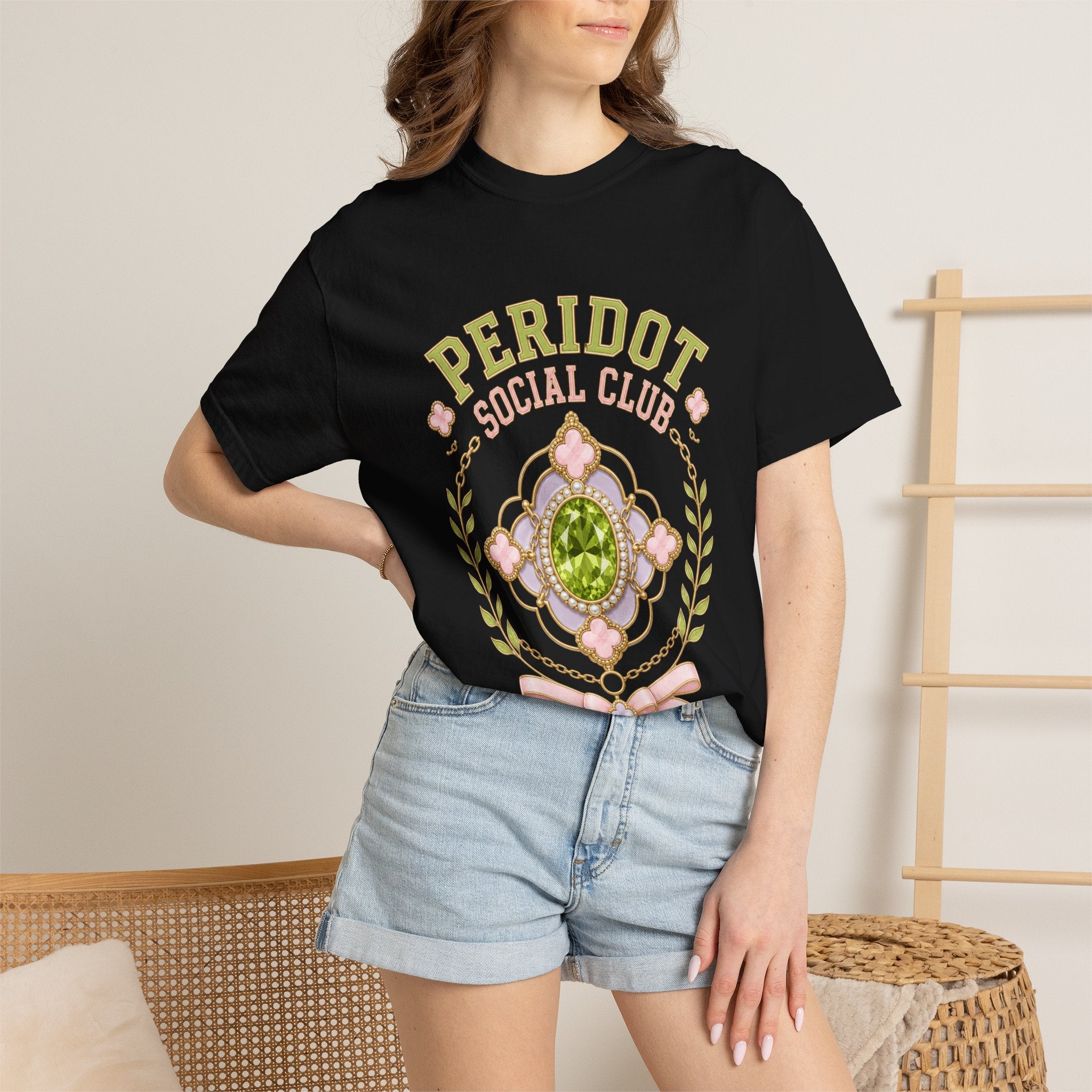 Peridot Social Club Tee - Comfort Colors