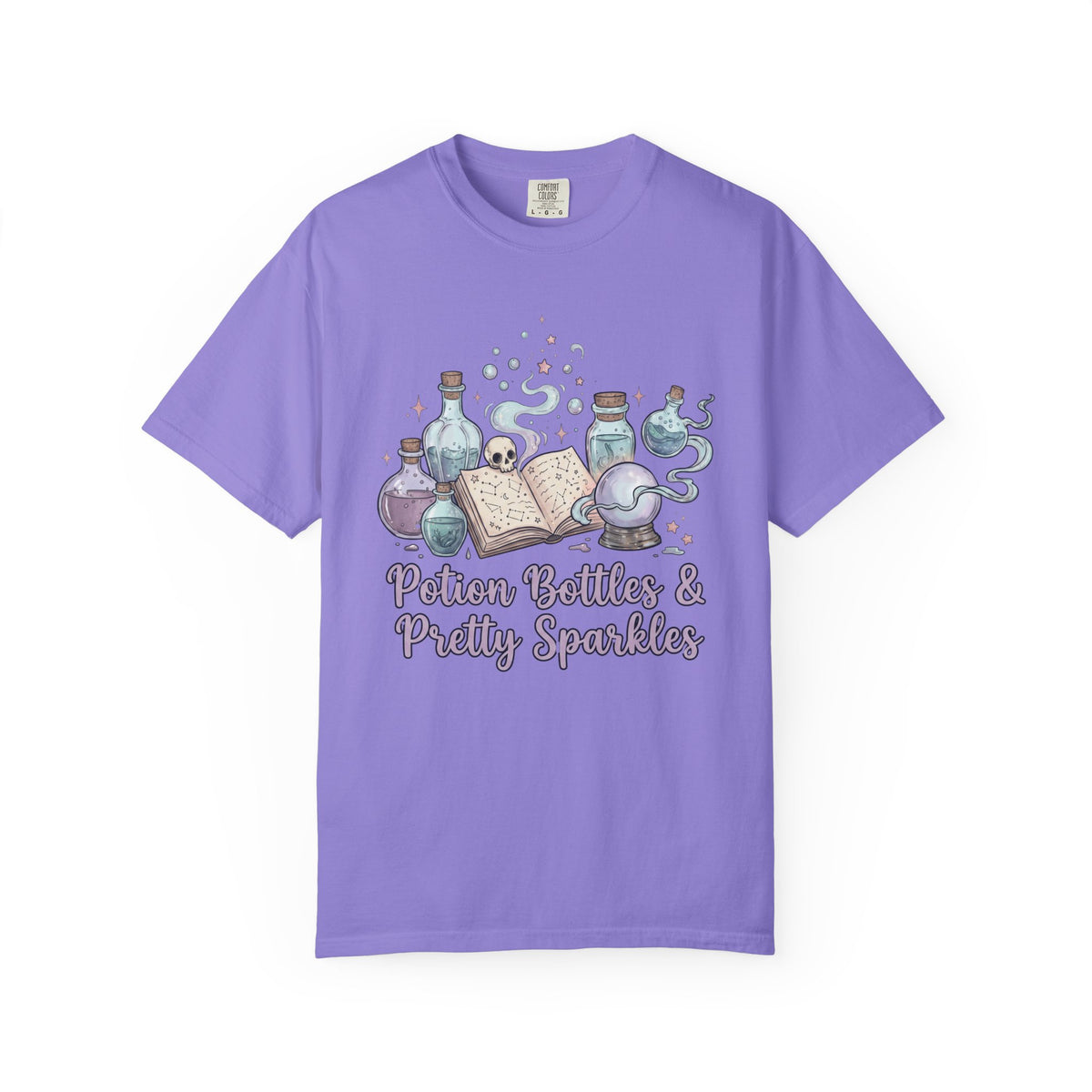 Potion Bottles and Pretty Sparkles Tee - Comfort Colors
