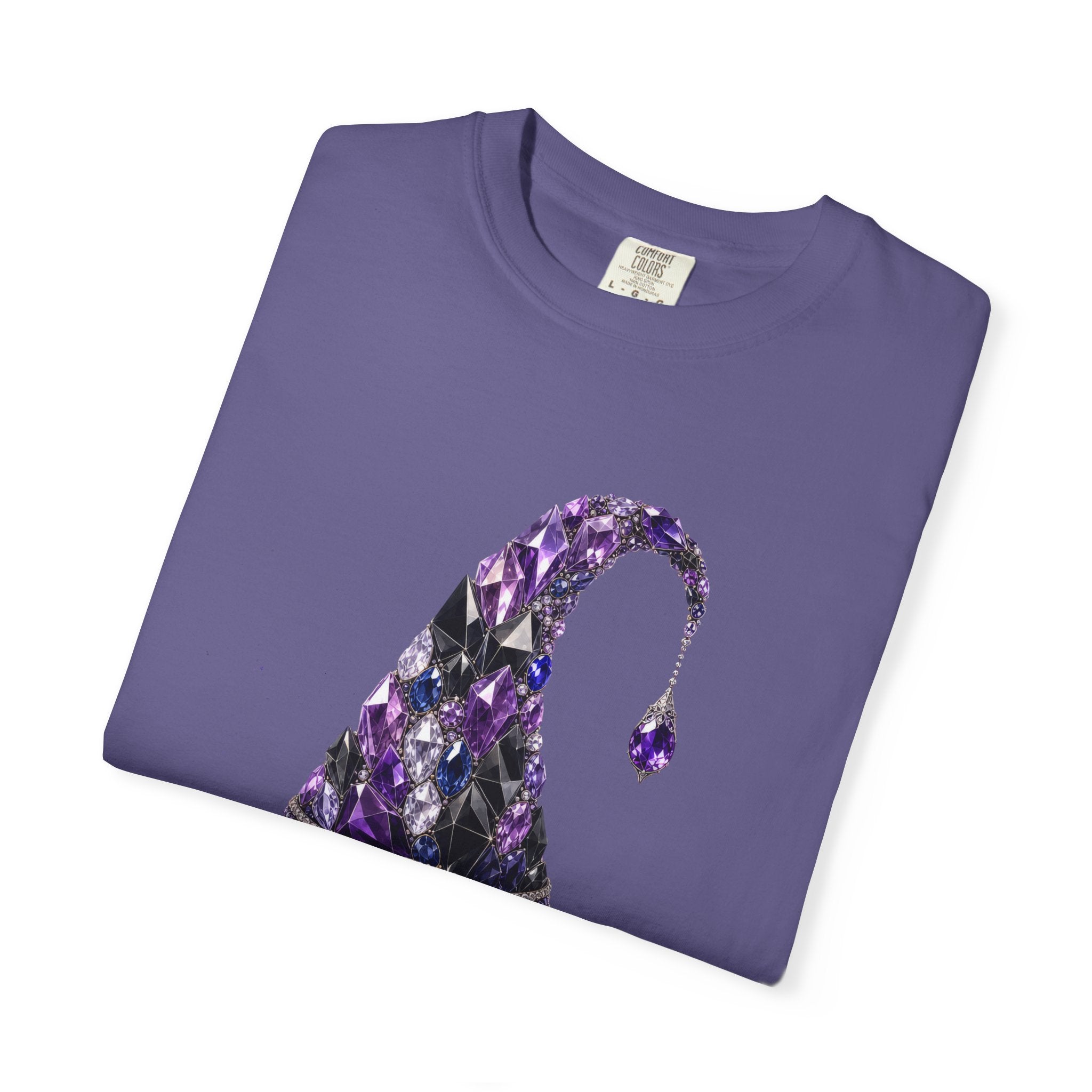 Jeweled Witches Hat Tee - Comfort Colors