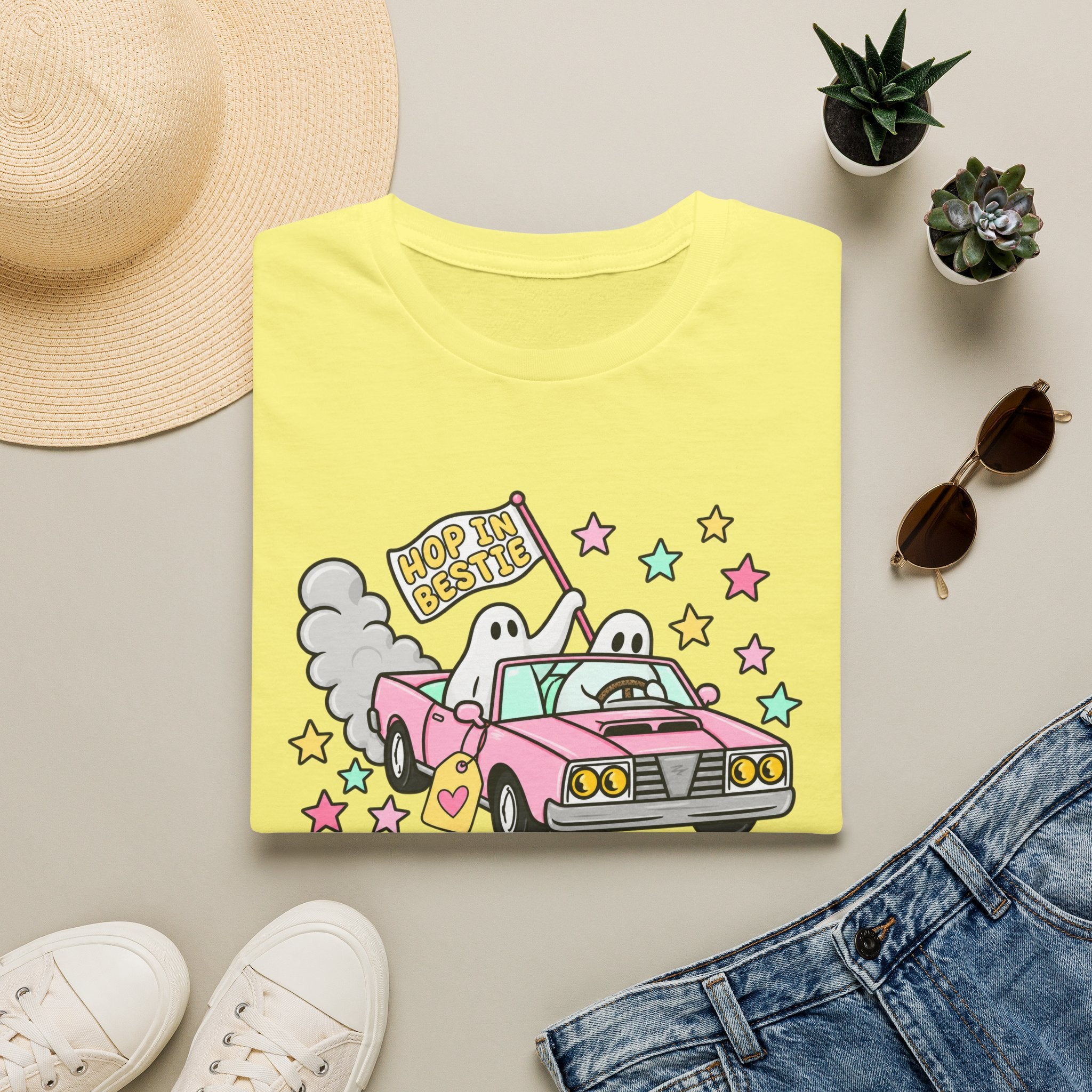 Hop In Bestie Tee - Gildan