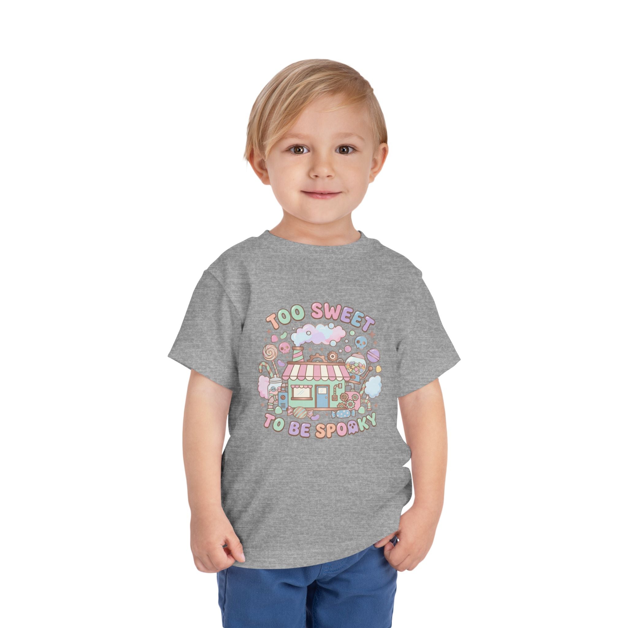 Too Sweet To Be Spooky Toddler Tee