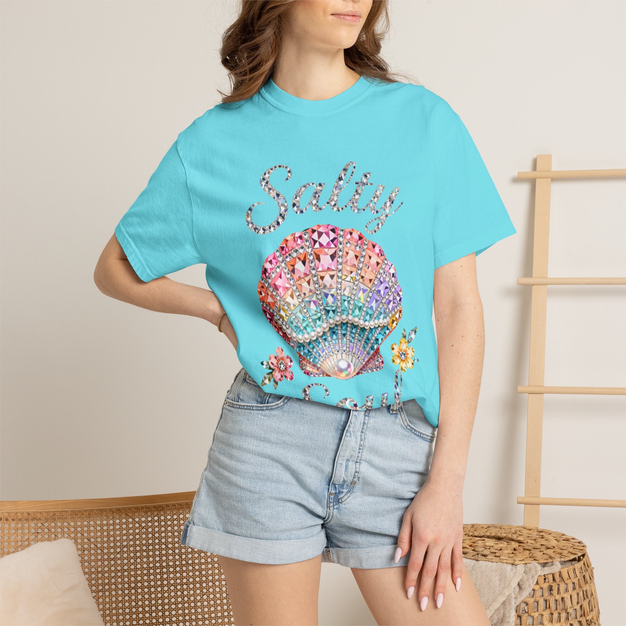 Salty Soul Jewel Tee - Comfort Colors