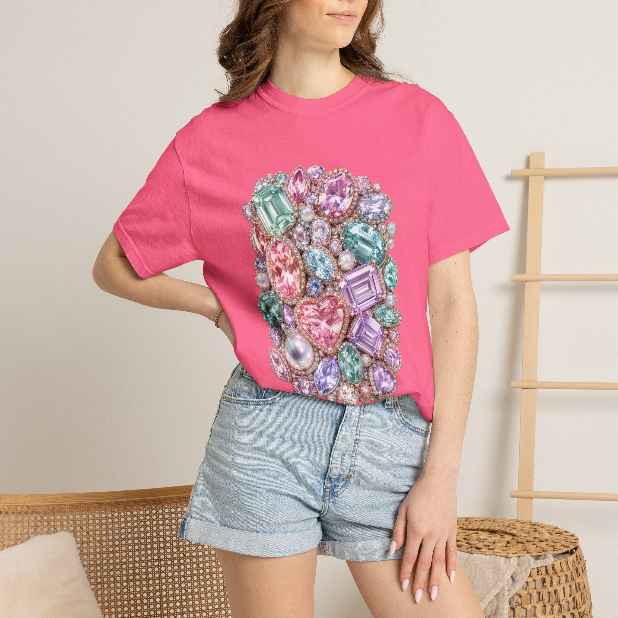 Halo Gemstone Tee - Comfort Colors