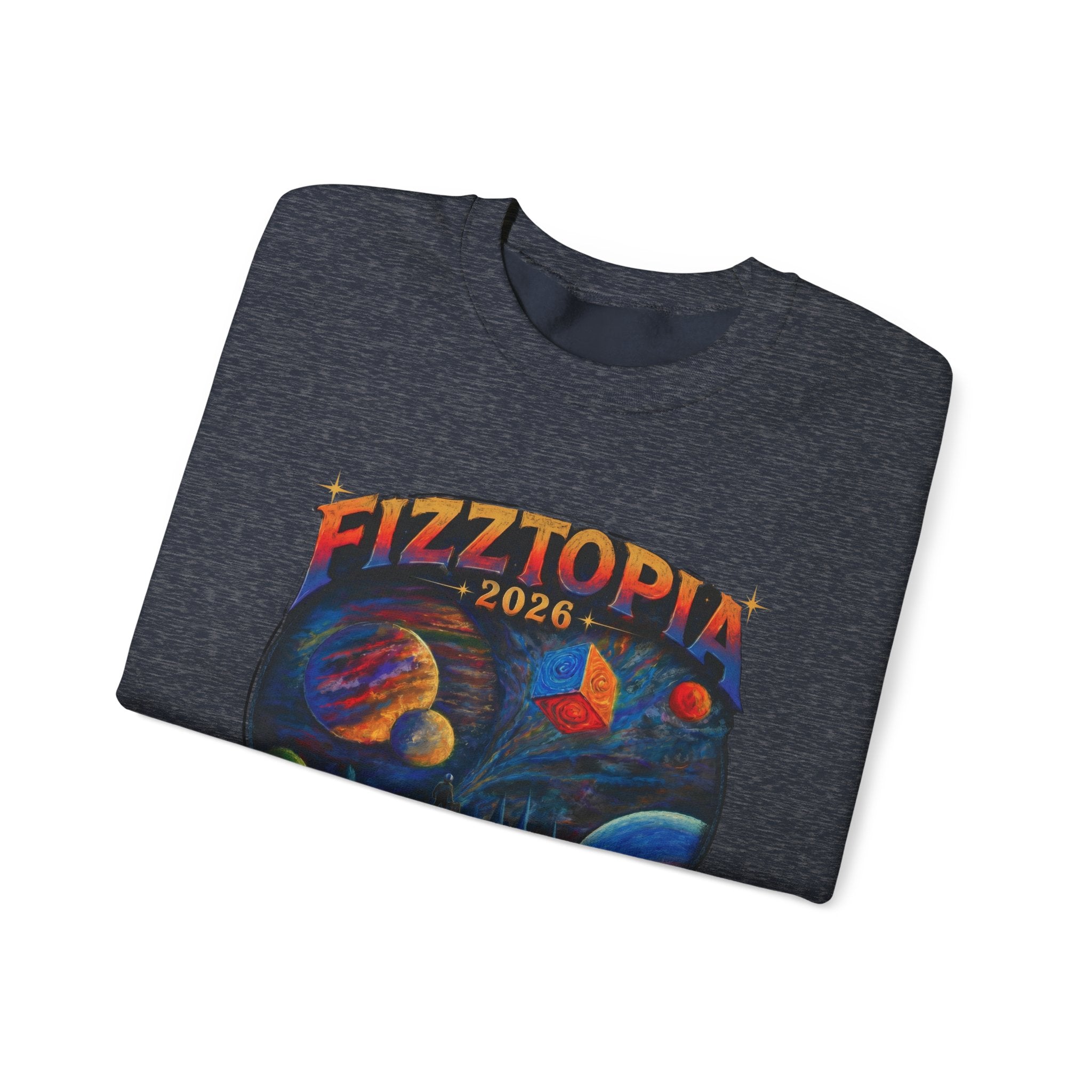 Daddy Ring Bomb's Fizztopia Galaxy Sweatshirt - Gildan