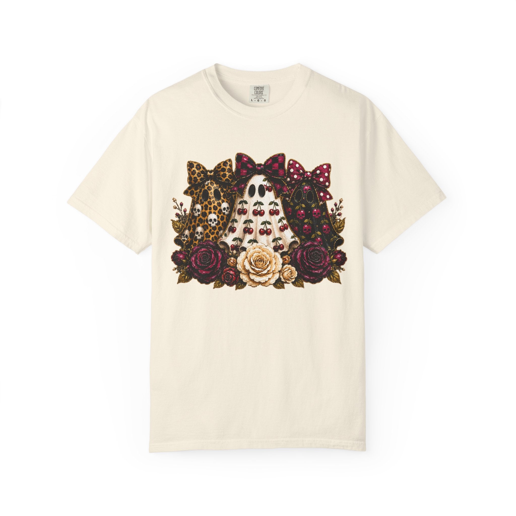 Cherry Ghosts Tee - Comfort Colors